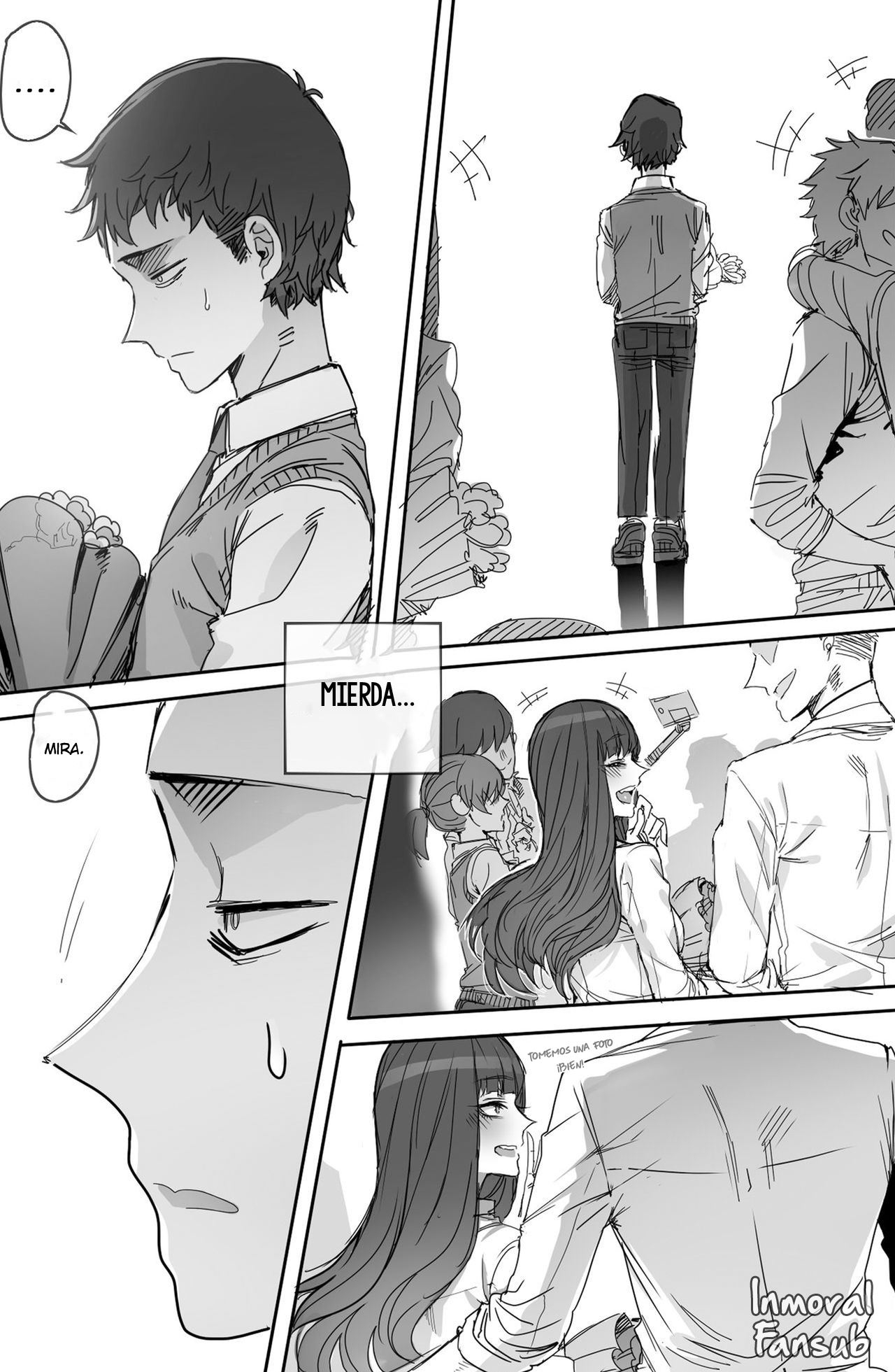 [ratatatat74] Why are you getting out from there [Spanish] [Inmoral Fansub] 3eme image