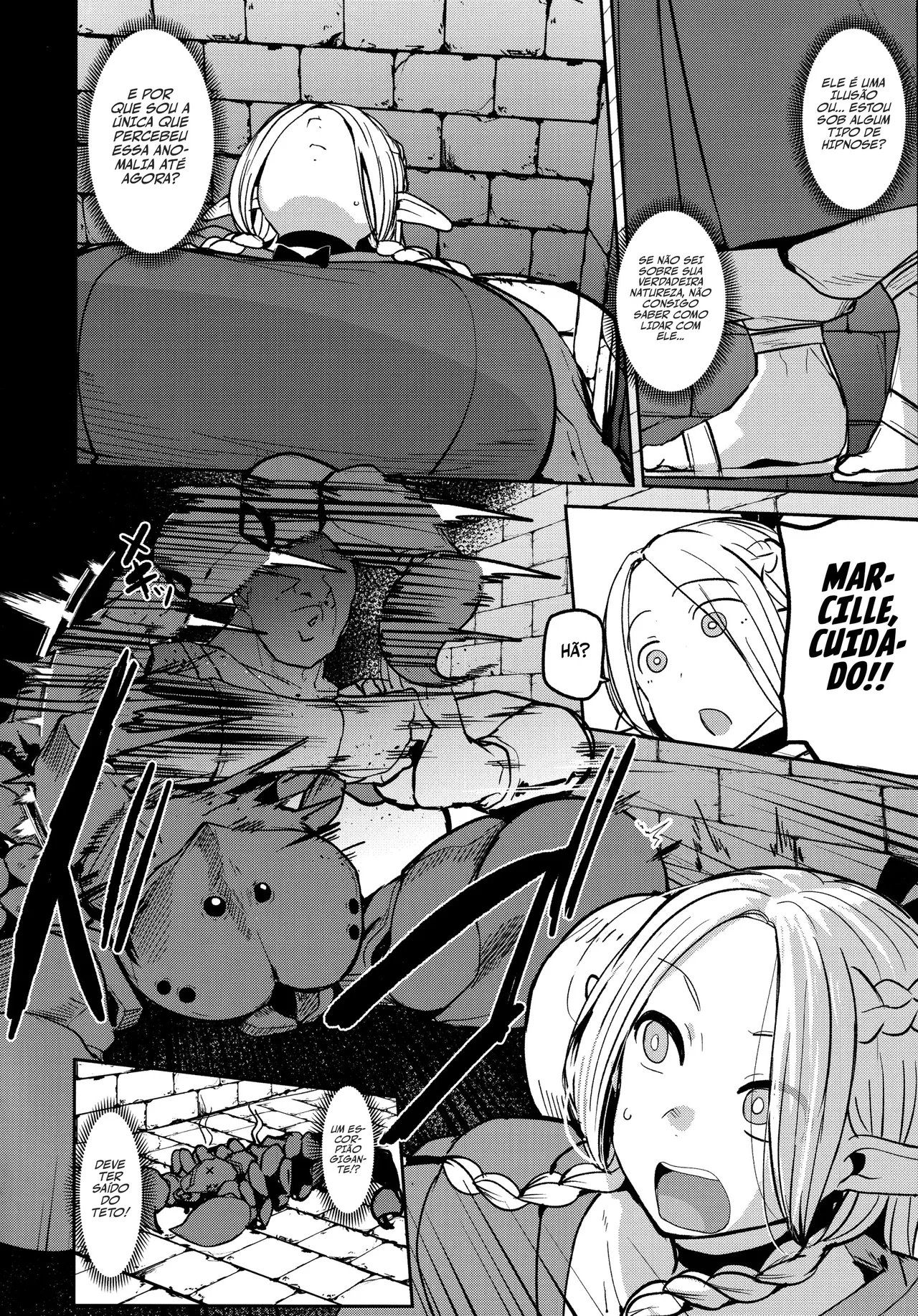 (C106) [North70 (Nanao Yukiji)] Chin Ochi Donkusa Elf | Elfa Idiota Enganada e Comida (Dungeon Meshi) [Portuguese-BR] 图片编号 5