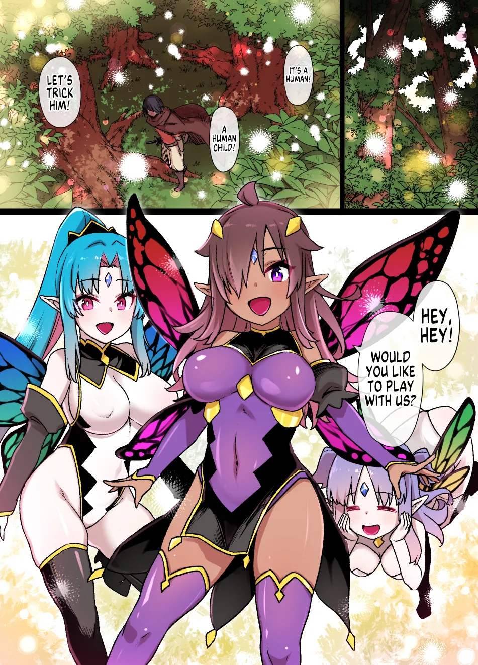 [Kusayarou] Boukensha no Youseika & TSF | Fairyfication and Gender Change of an Adventurer [English] [GTF] image number 6