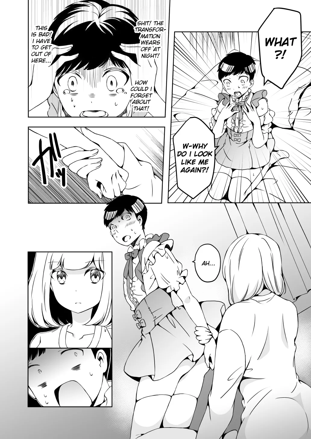 [Marialite (Yuzuki)] Onnanoko ni Naritai Ore to, Onna ni Akita Gal 3 [English] [JusenkyoTL] numero di immagine  32