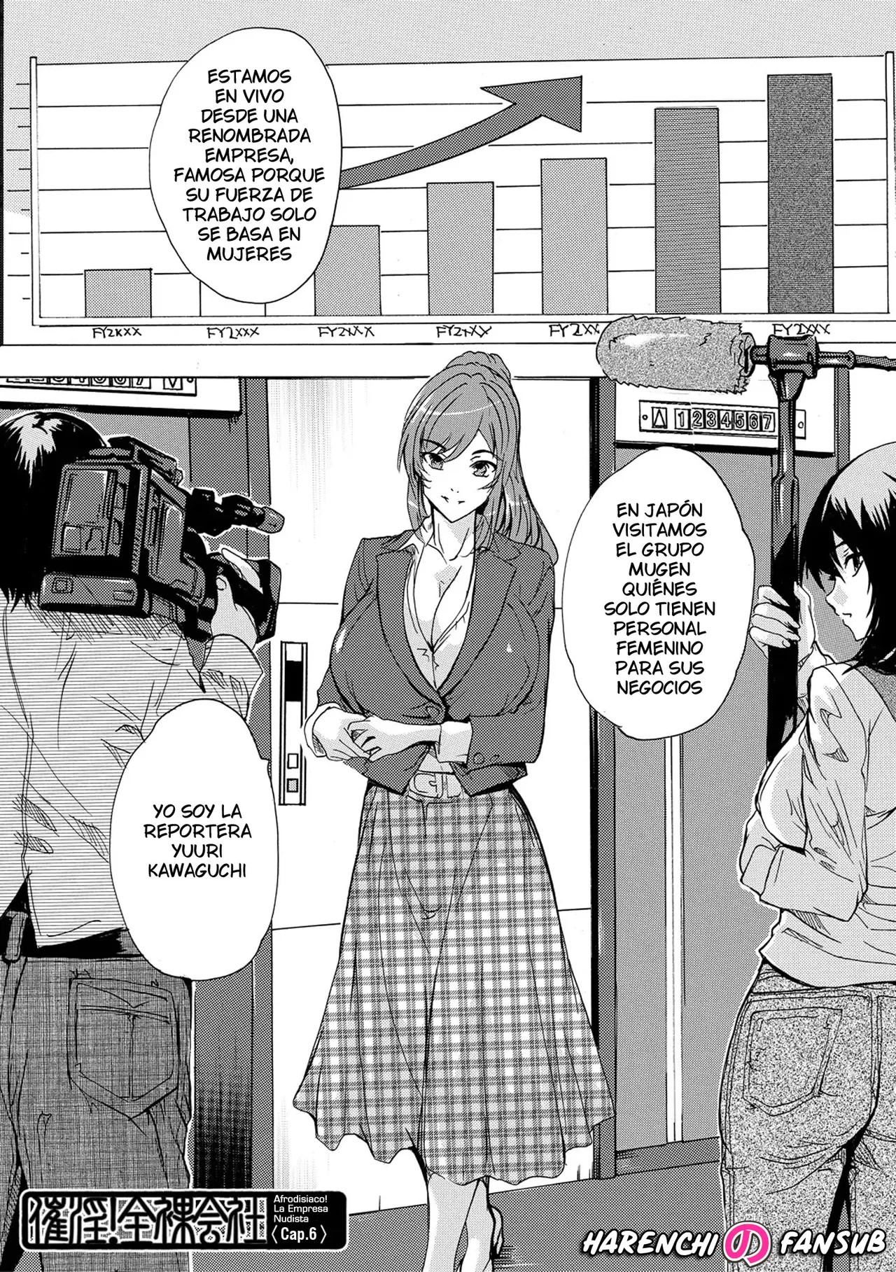[Natsuka Q-ya] Saiin! Zenra Kaisha (Chap.6 END) | Afrodisiaco! La Empresa Nudista (Cap.6 FIN) [Spanish] [Digital][Harenchi no Fansub] image number 1