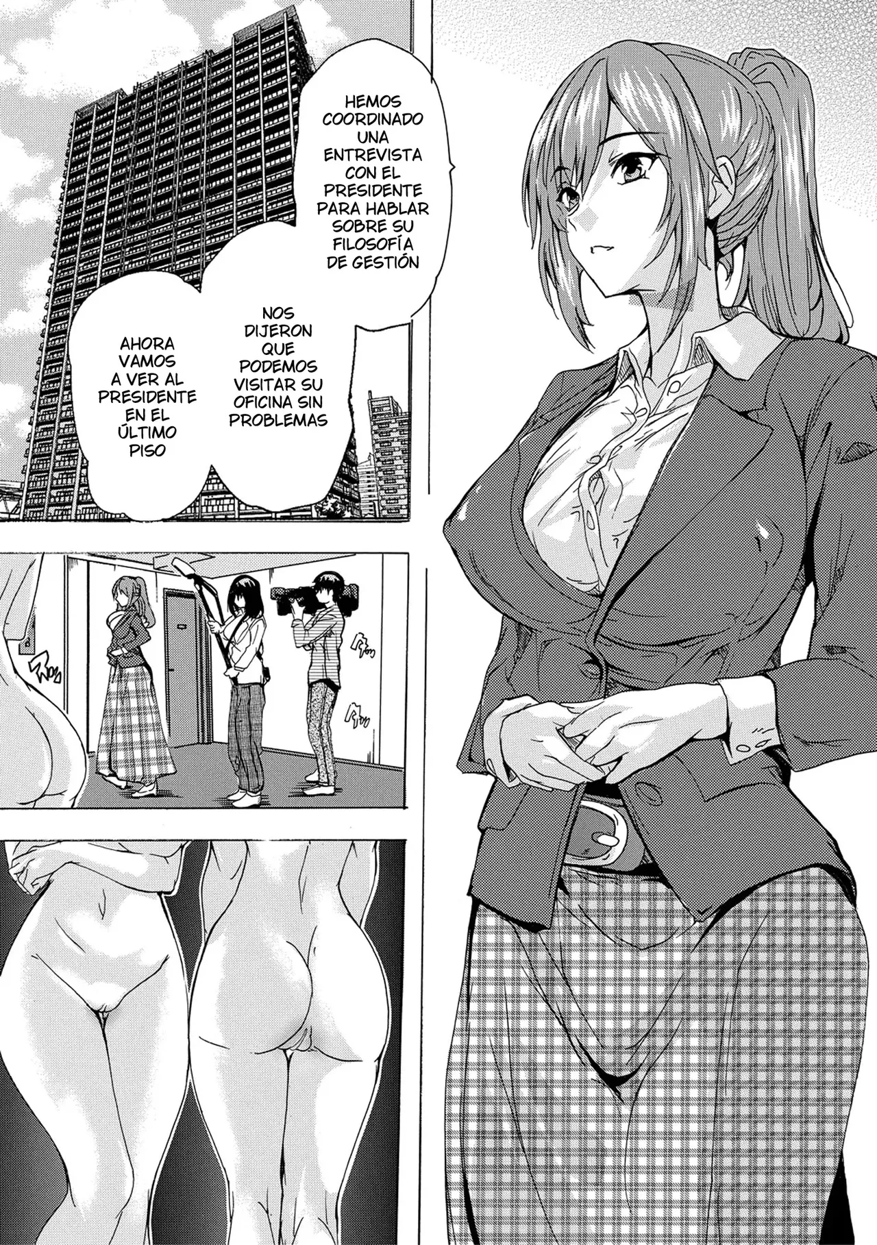 [Natsuka Q-ya] Saiin! Zenra Kaisha (Chap.6 END) | Afrodisiaco! La Empresa Nudista (Cap.6 FIN) [Spanish] [Digital][Harenchi no Fansub] image number 2