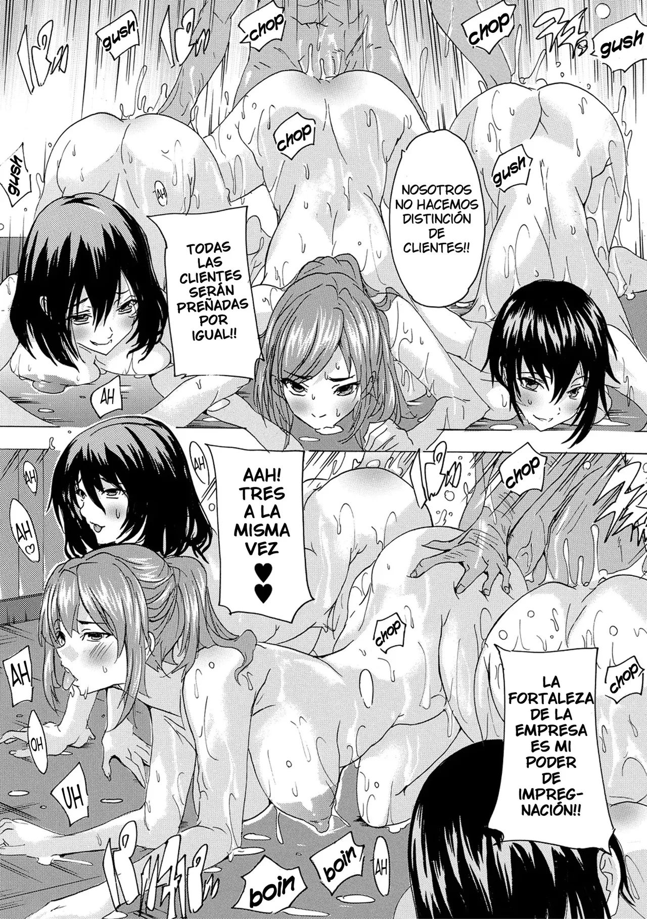 [Natsuka Q-ya] Saiin! Zenra Kaisha (Chap.6 END) | Afrodisiaco! La Empresa Nudista (Cap.6 FIN) [Spanish] [Digital][Harenchi no Fansub] image number 21