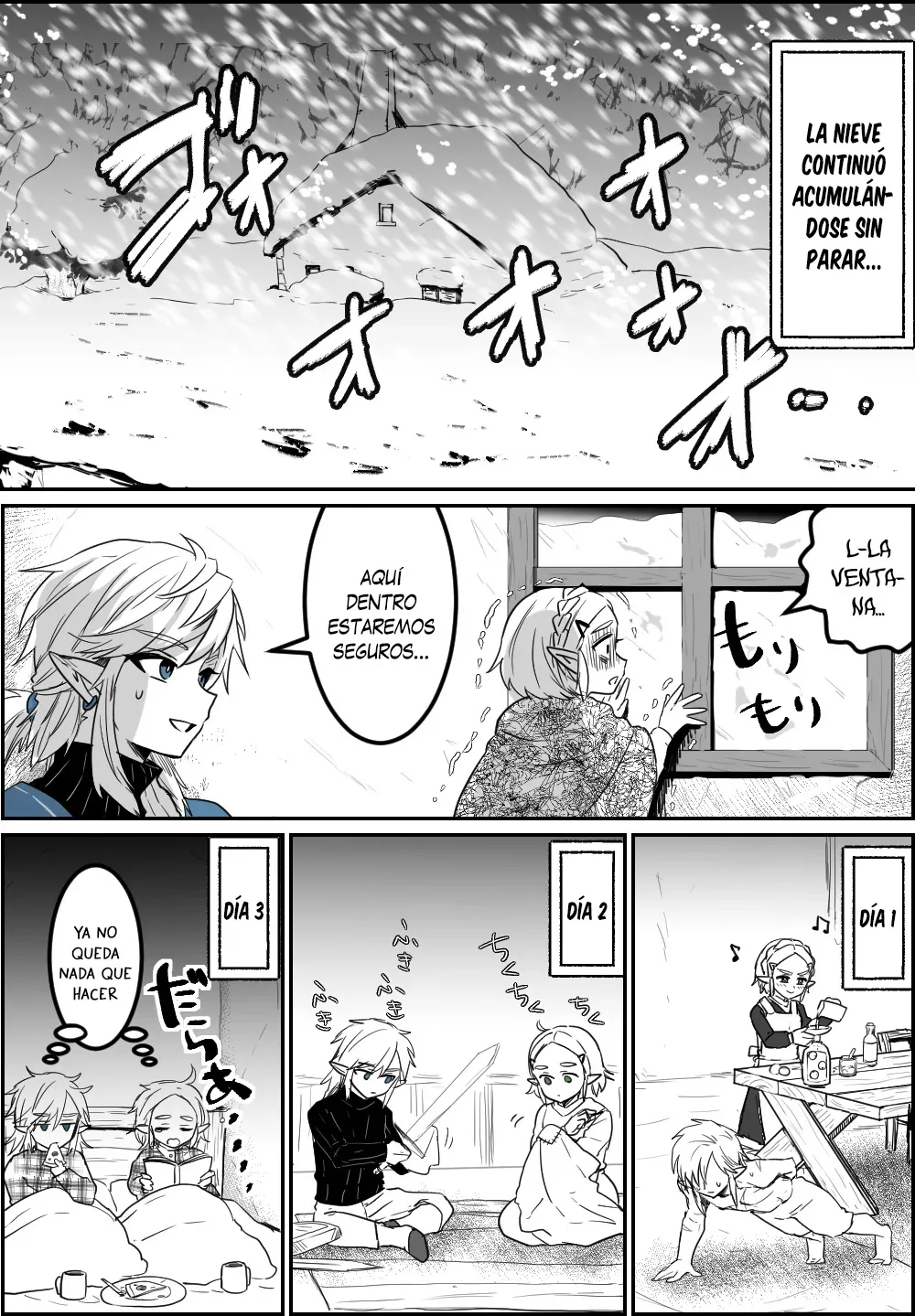 [Wasabi] Dokayuki to Kagami - Una tormenta y espejos (The Legend of Zelda) [Español] [Traducciones necesarias] numero di immagine  2