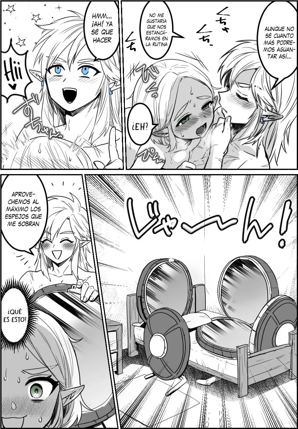 [Wasabi] Dokayuki to Kagami - Una tormenta y espejos (The Legend of Zelda) [Español] [Traducciones necesarias] numero di immagine  4