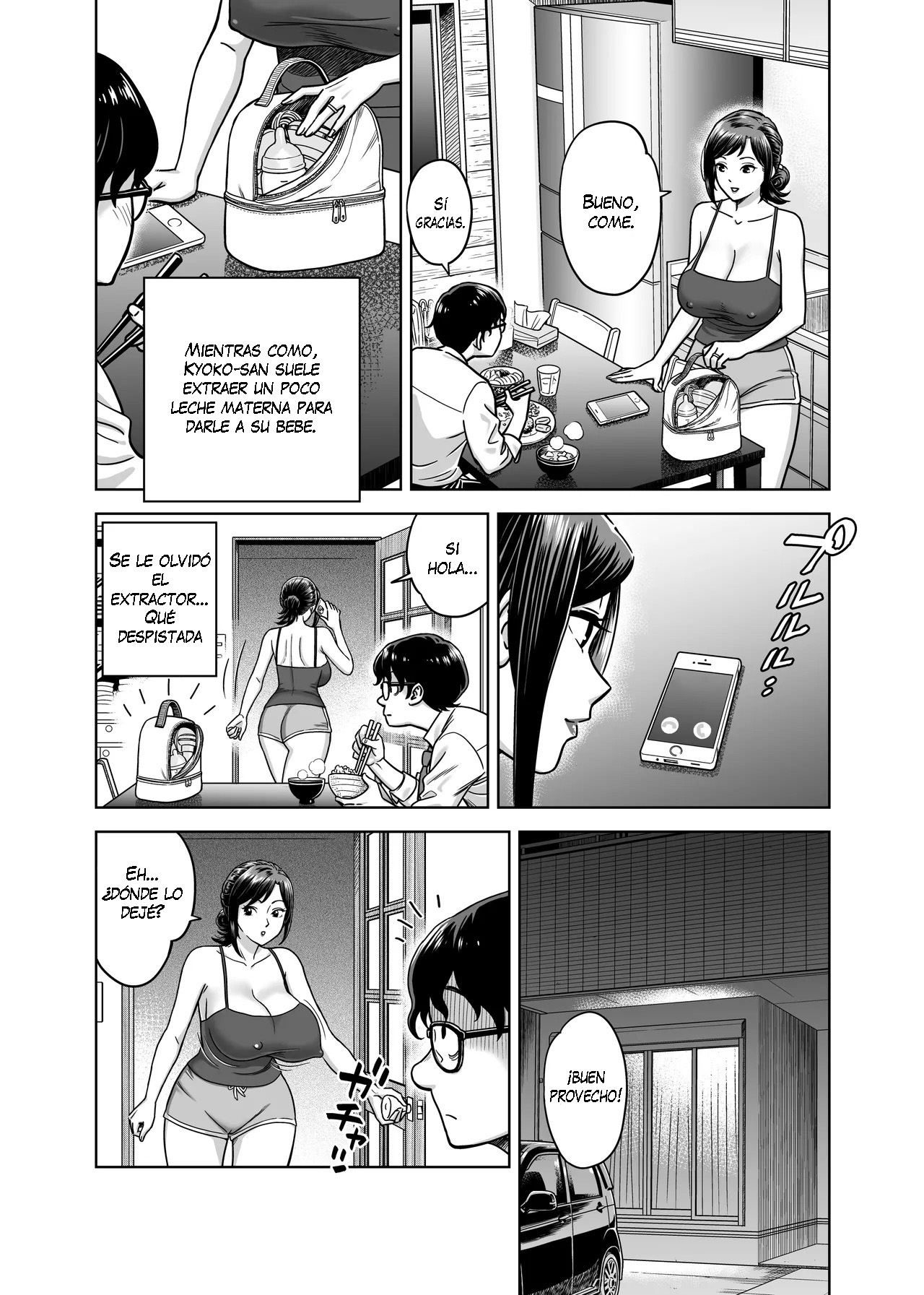 [Hirosha] Kono Chichi Shiborazu ni Okubeki ka‼｜¡No Puedo Dejar Estos Pechos Sin Exprimir! [Spanish] [K-le Traducciones] 이미지 번호 4