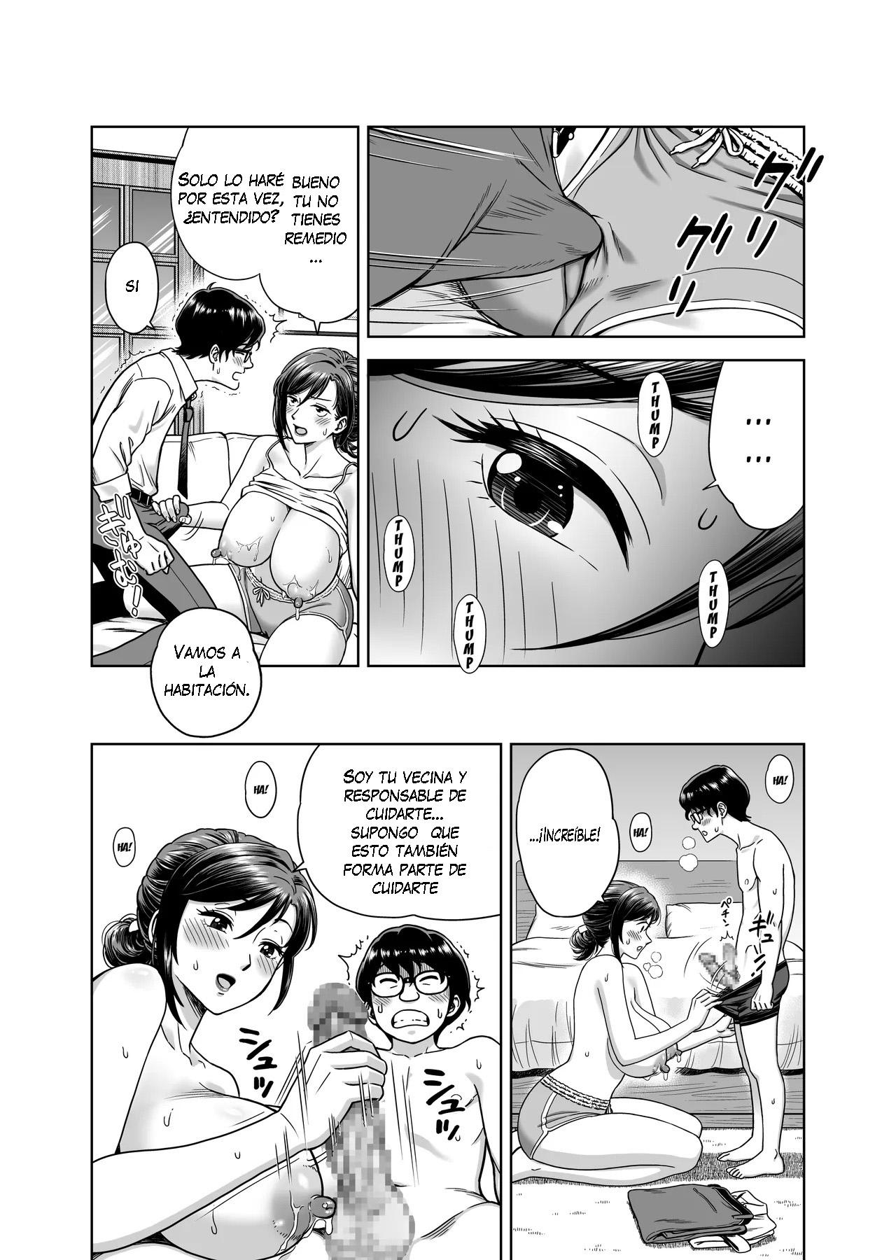 [Hirosha] Kono Chichi Shiborazu ni Okubeki ka‼｜¡No Puedo Dejar Estos Pechos Sin Exprimir! [Spanish] [K-le Traducciones] 이미지 번호 11