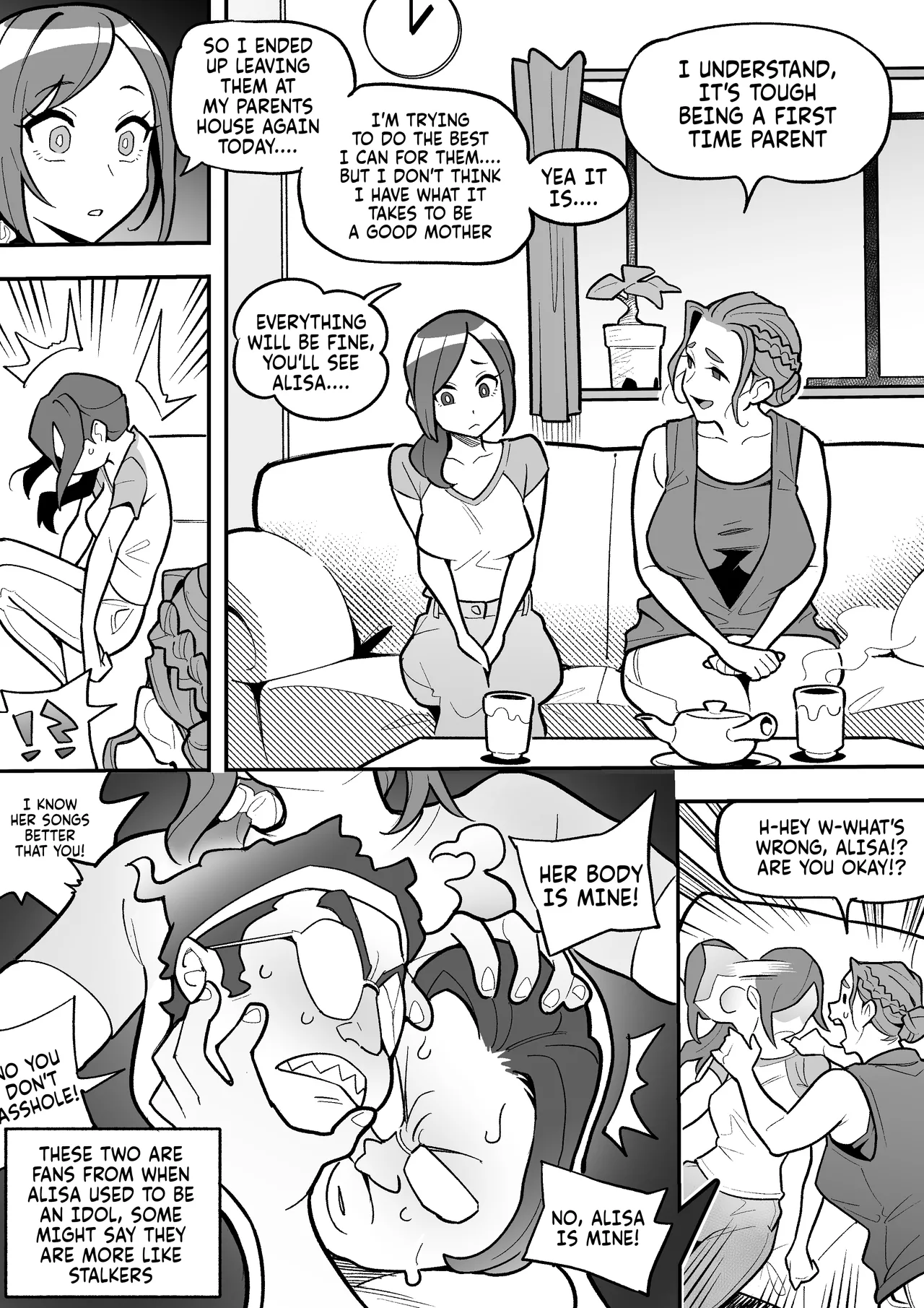 [Ame no Machi] Hyoui Oyako Les Play (English) image number 1