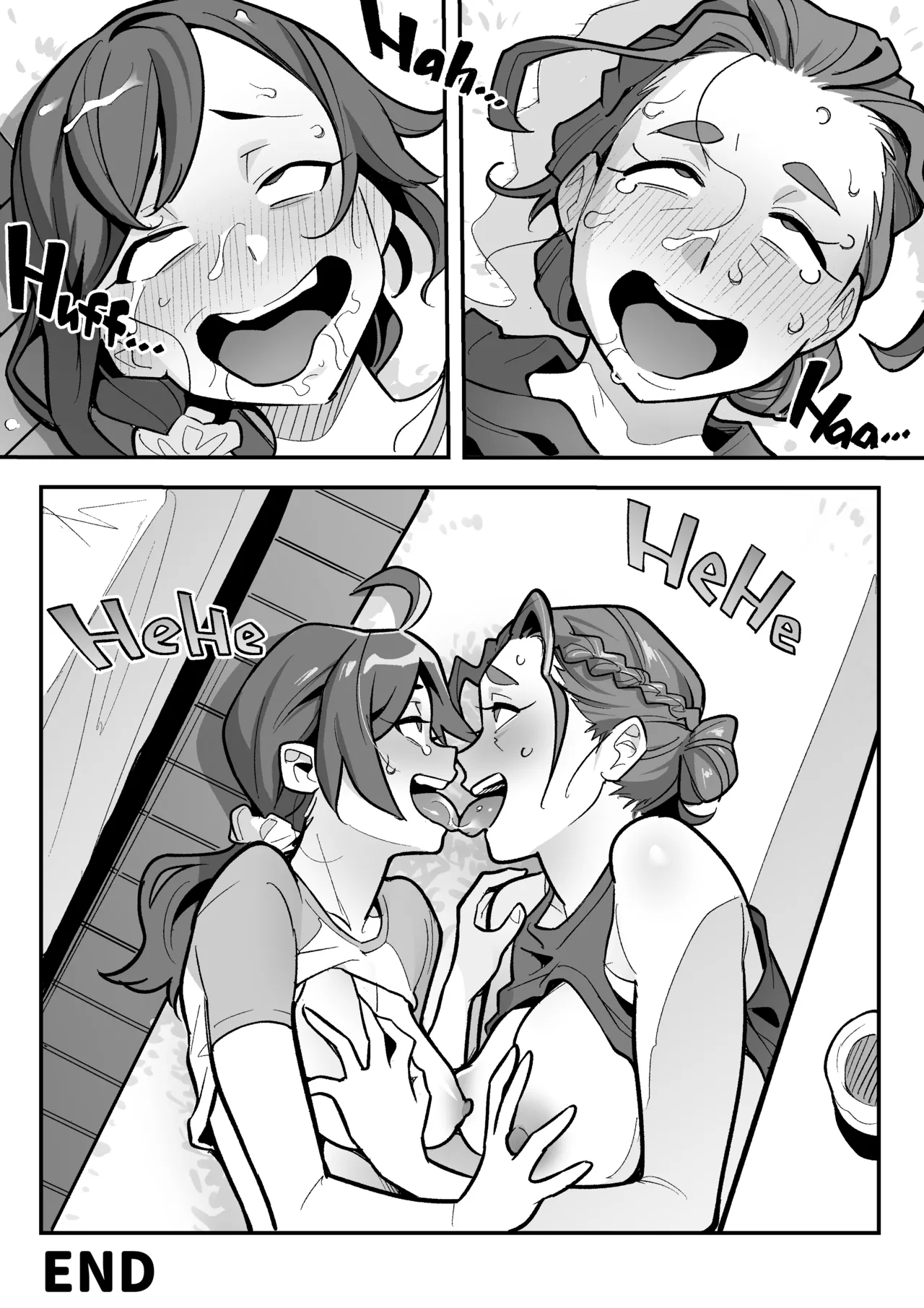 [Ame no Machi] Hyoui Oyako Les Play (English) image number 5