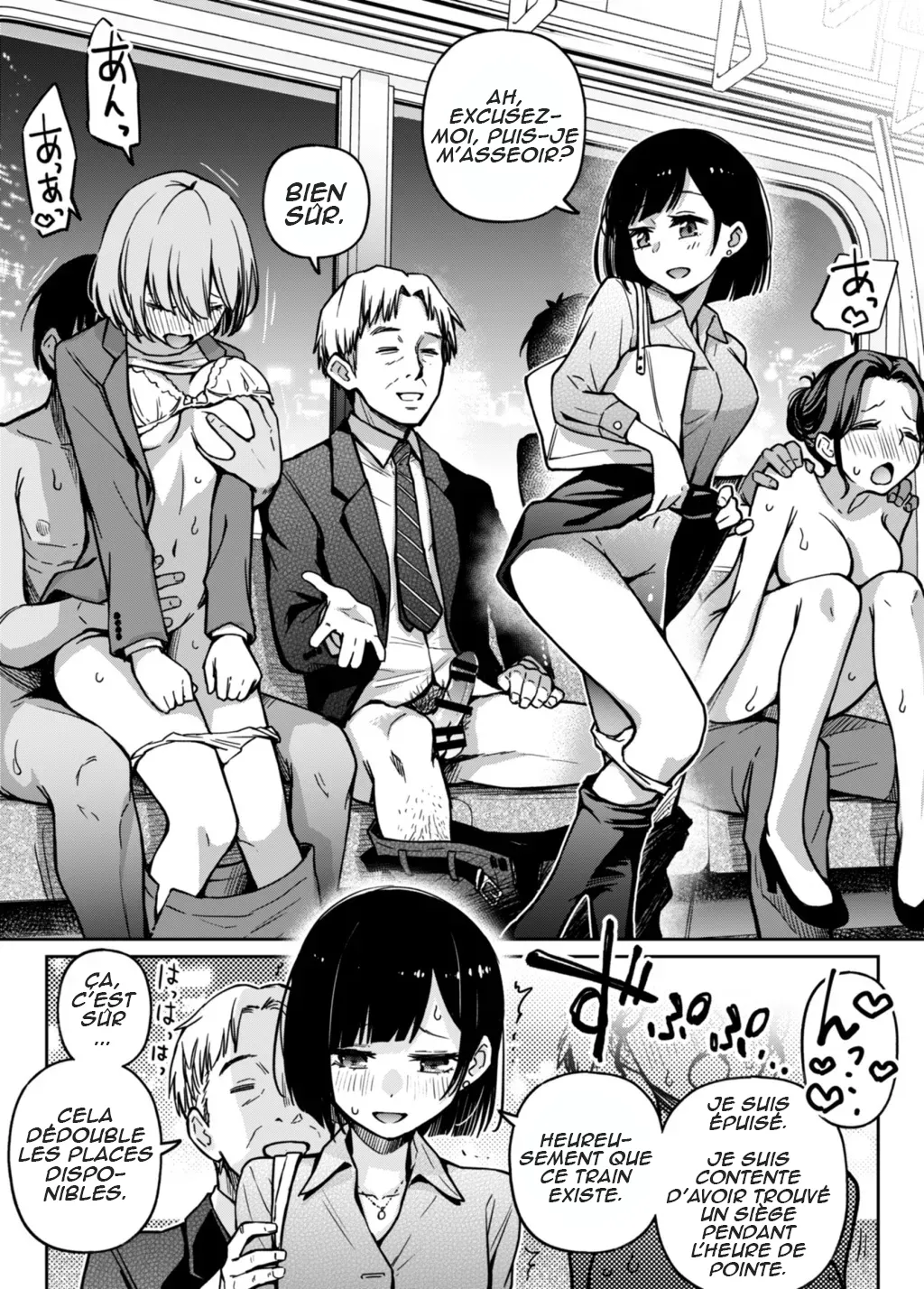 [Doji Ro] Sex Yuusen Sharyou | Le train à priorité sexuelle [French] 이미지 번호 3