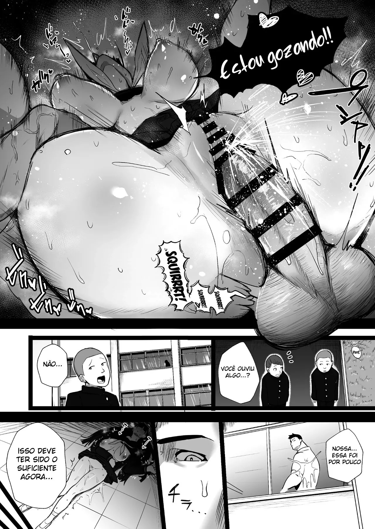 [Doushoku (T-Man)] Kimajime na Yuutousei wa, Sensei dake no Mesu ni Naritai. | A Aluna Exemplar Quer Se Tornar a Cadela do Professor. [Portuguese-BR] {Mundo Hentai} [Digital] imagen número 34