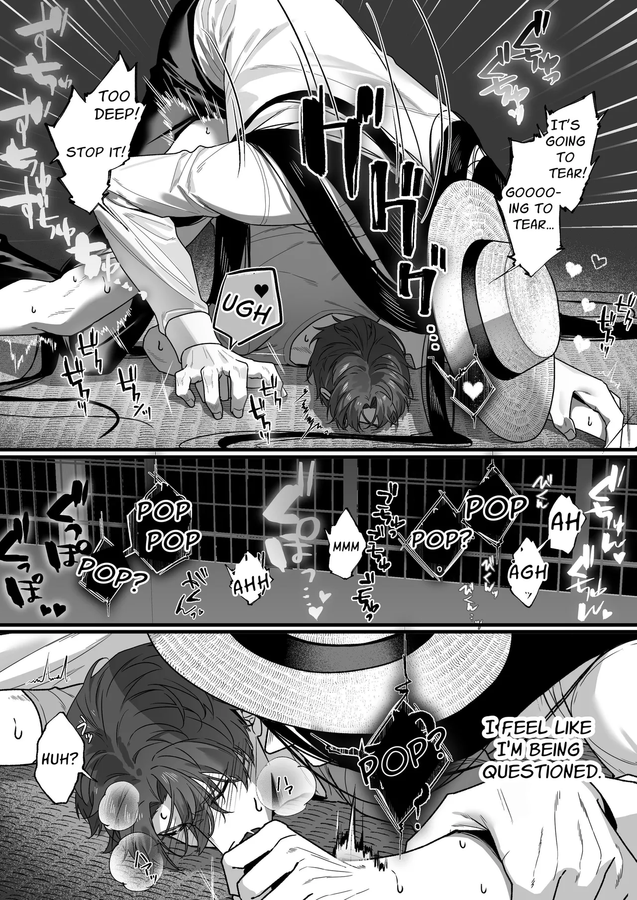 [ENG Ver.] Hasshaku-sama Forcibly Inseminates Cuntboy [SuamaMoguMogu] 图片编号 37