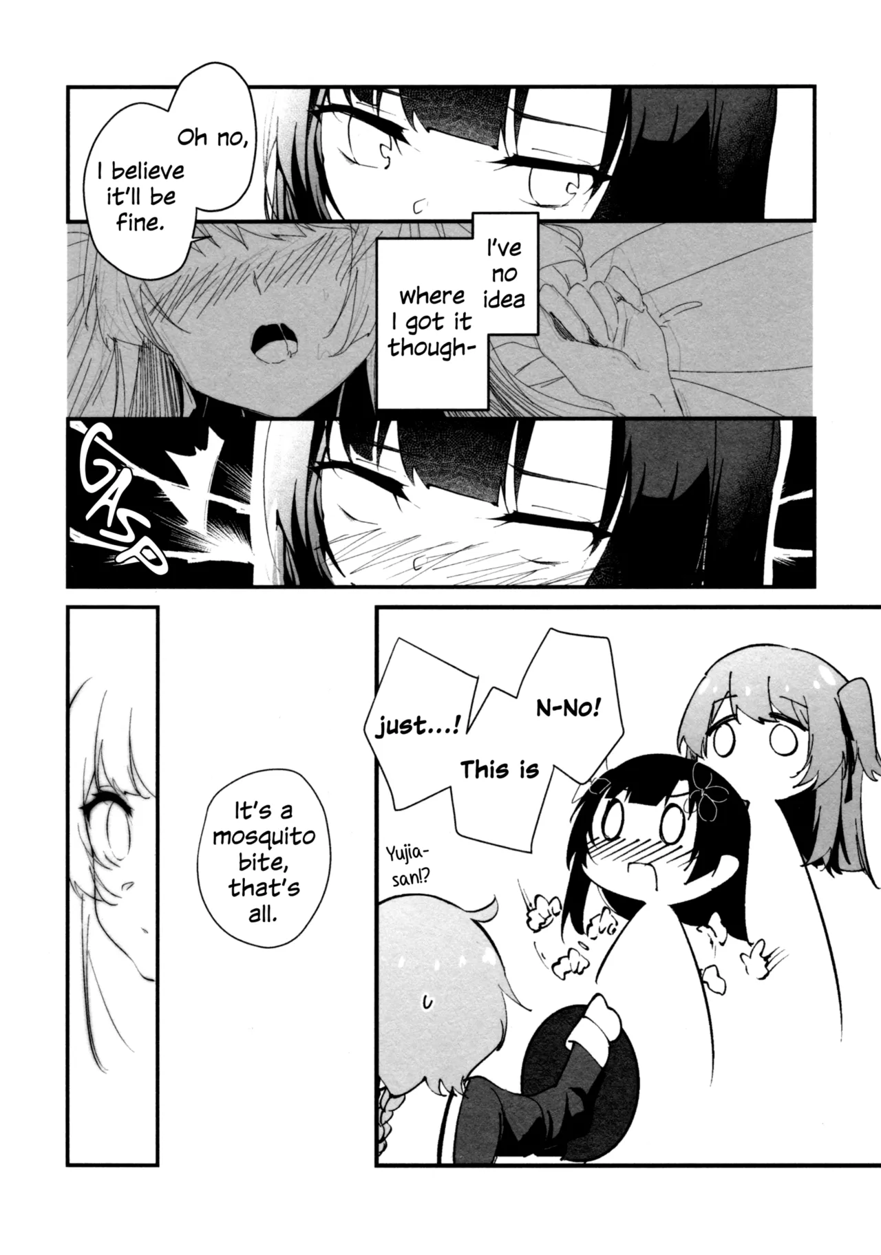 (Hikiau Unmei 4th) [Taipeijin (Mushihara)] Nettaiya ni Goyoushin | Be Careful on Sweltering Nights (Assault Lily) [English] 图片编号 5