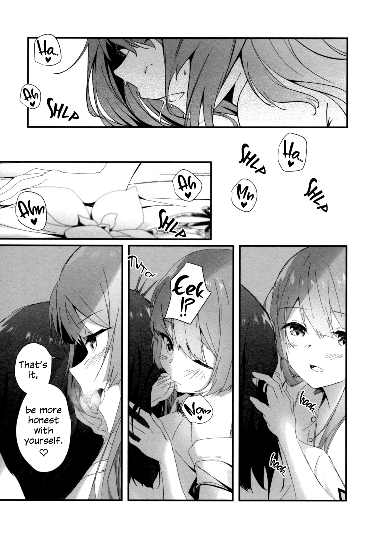 (Hikiau Unmei 4th) [Taipeijin (Mushihara)] Nettaiya ni Goyoushin | Be Careful on Sweltering Nights (Assault Lily) [English] 图片编号 14