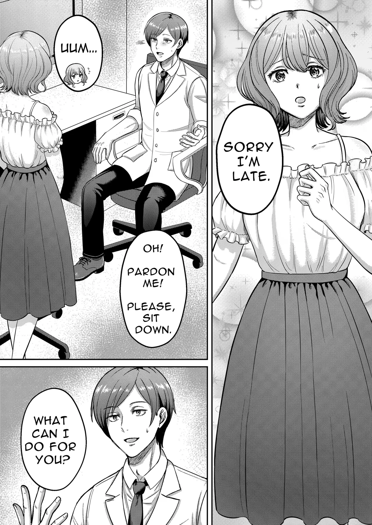 [ENG Ver.] Perv Obstetrician's Treatment for Frigidity (Manga Ver.) image number 4