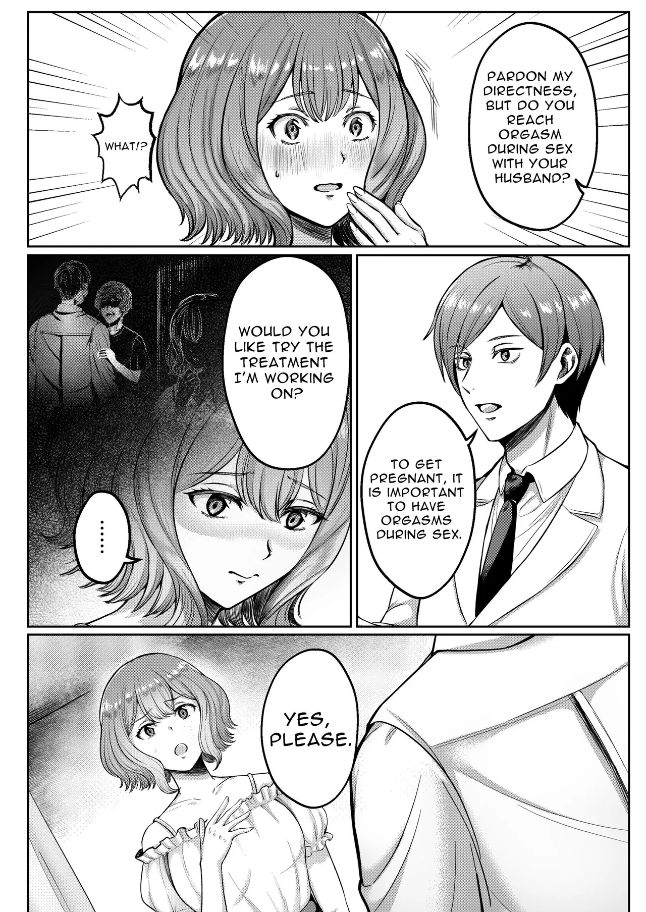 [ENG Ver.] Perv Obstetrician's Treatment for Frigidity (Manga Ver.) image number 6
