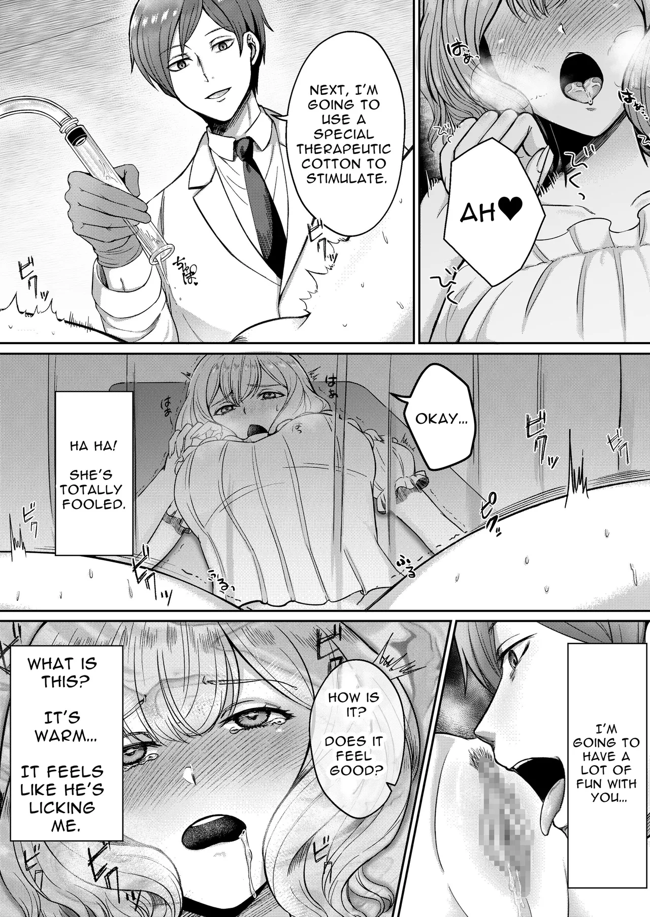 [ENG Ver.] Perv Obstetrician's Treatment for Frigidity (Manga Ver.) image number 9