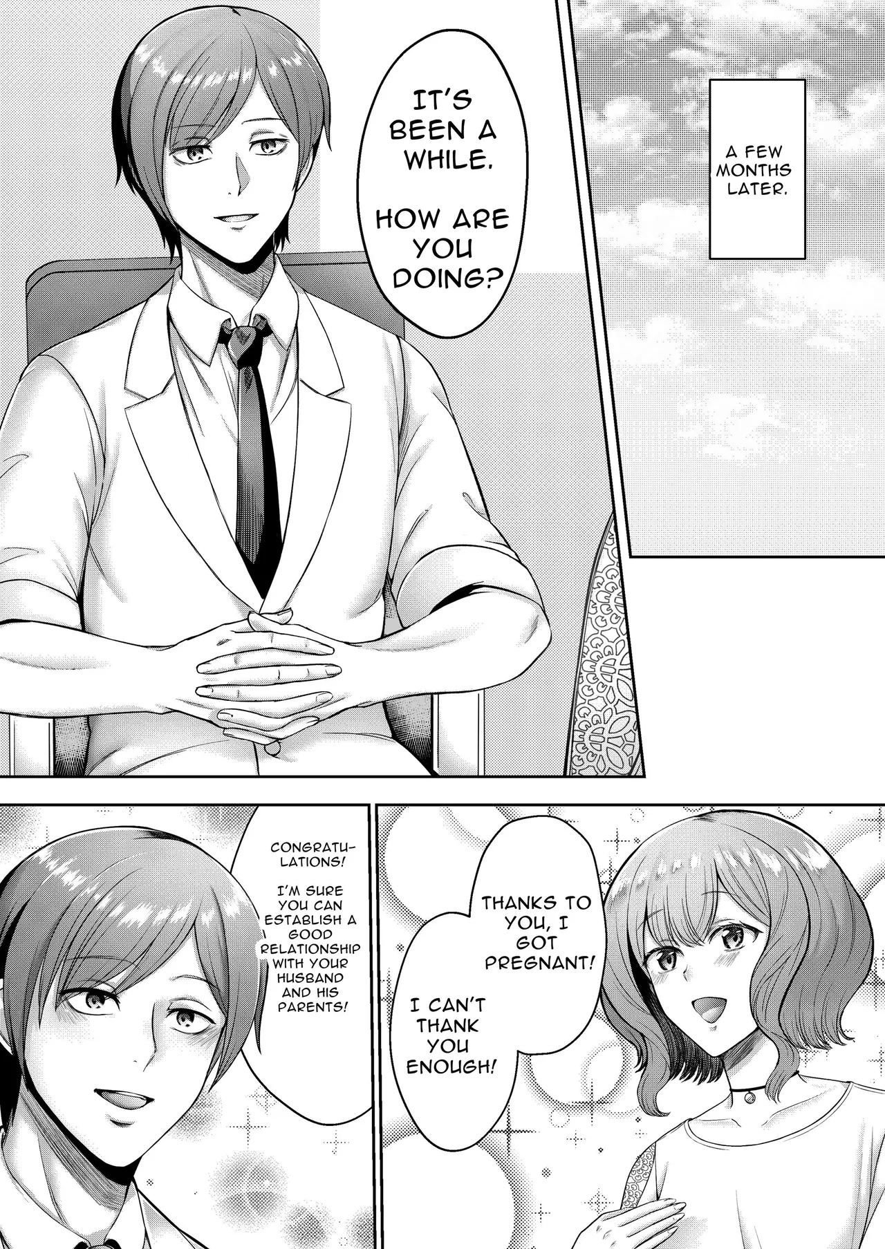 [ENG Ver.] Perv Obstetrician's Treatment for Frigidity (Manga Ver.) image number 20