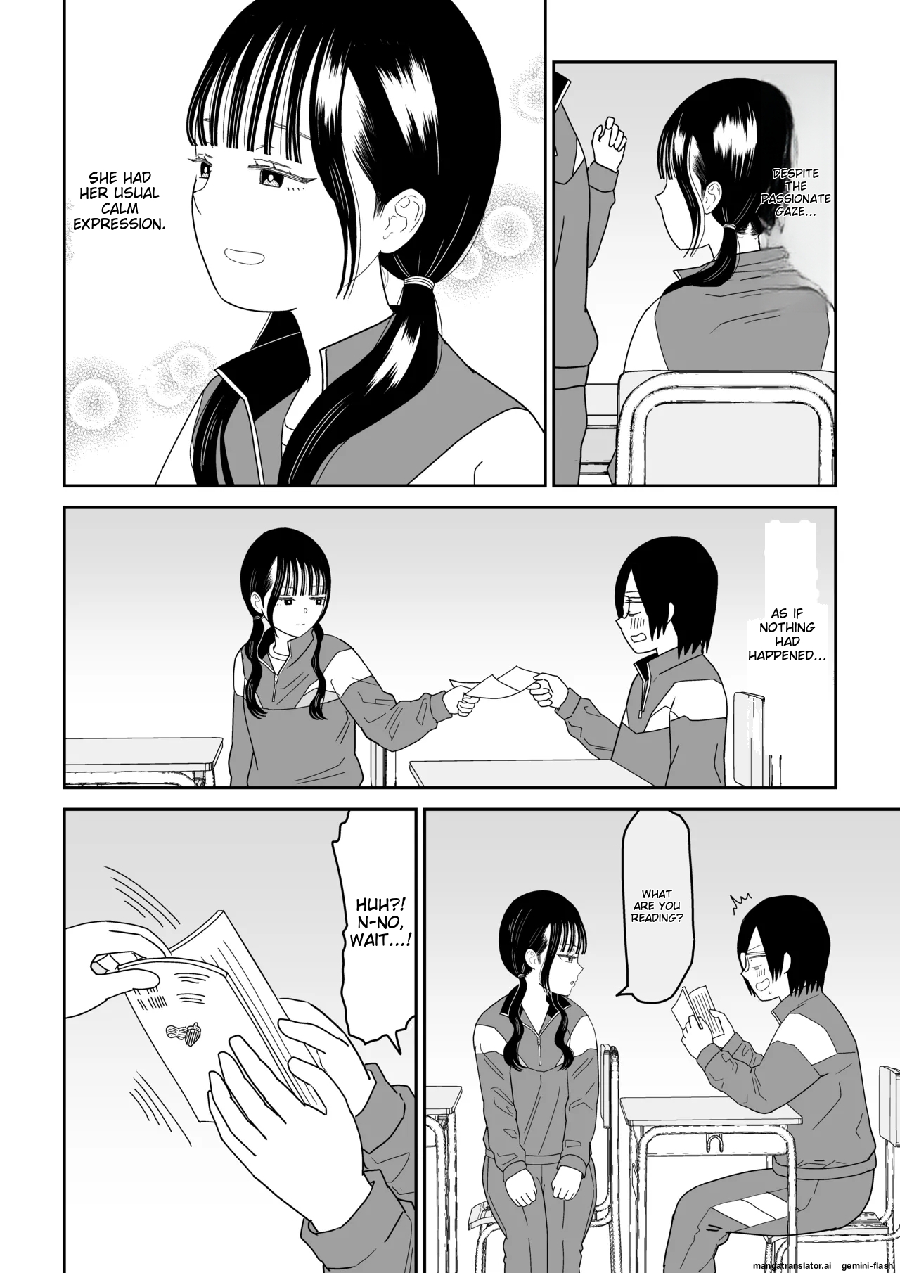 [Niji-Teru] Hokenshitsu no Futon no Naka de Satori Sedai JK to Naisho H! [English] [MTL] image number 64