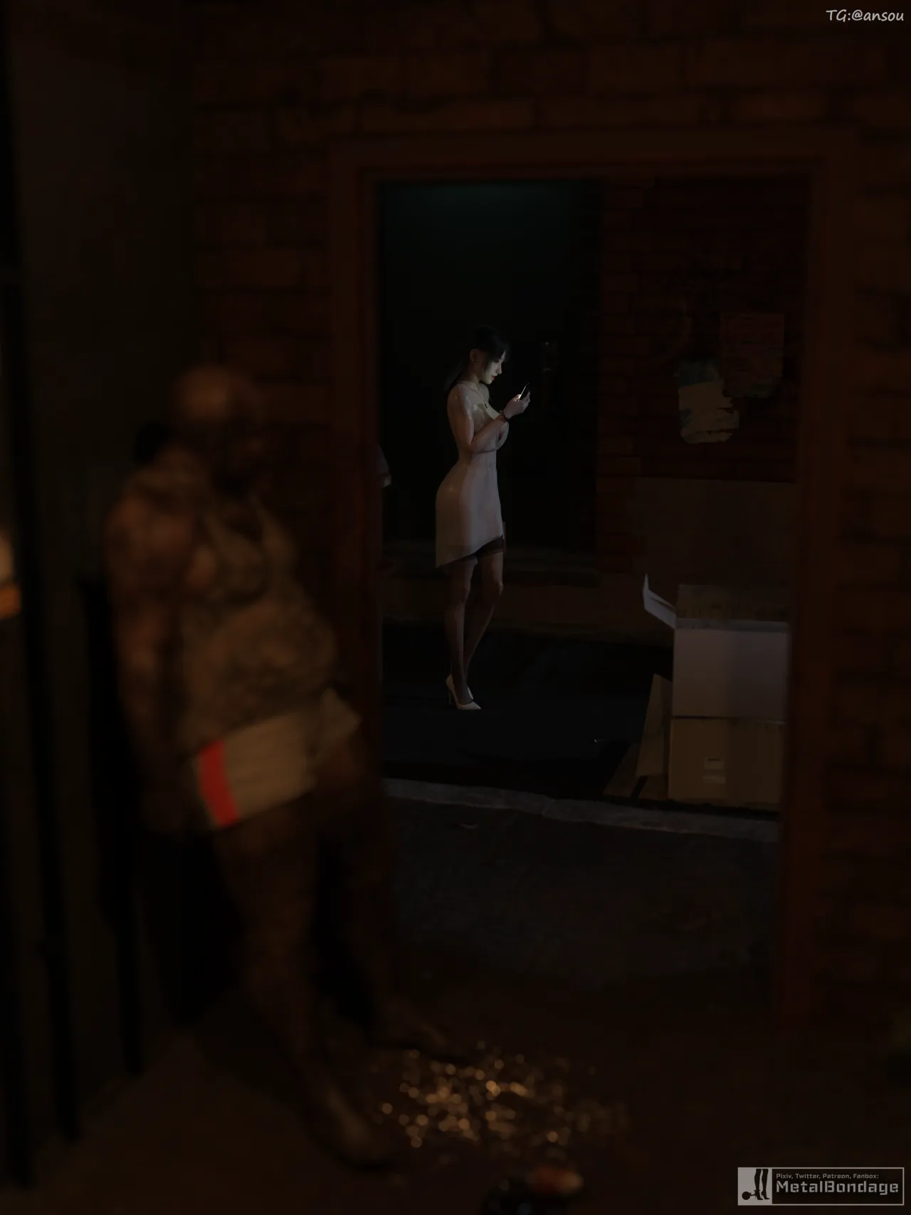 [MetalBondage] Imprisoned Forever 永远的监禁 1-8 numero di immagine  2