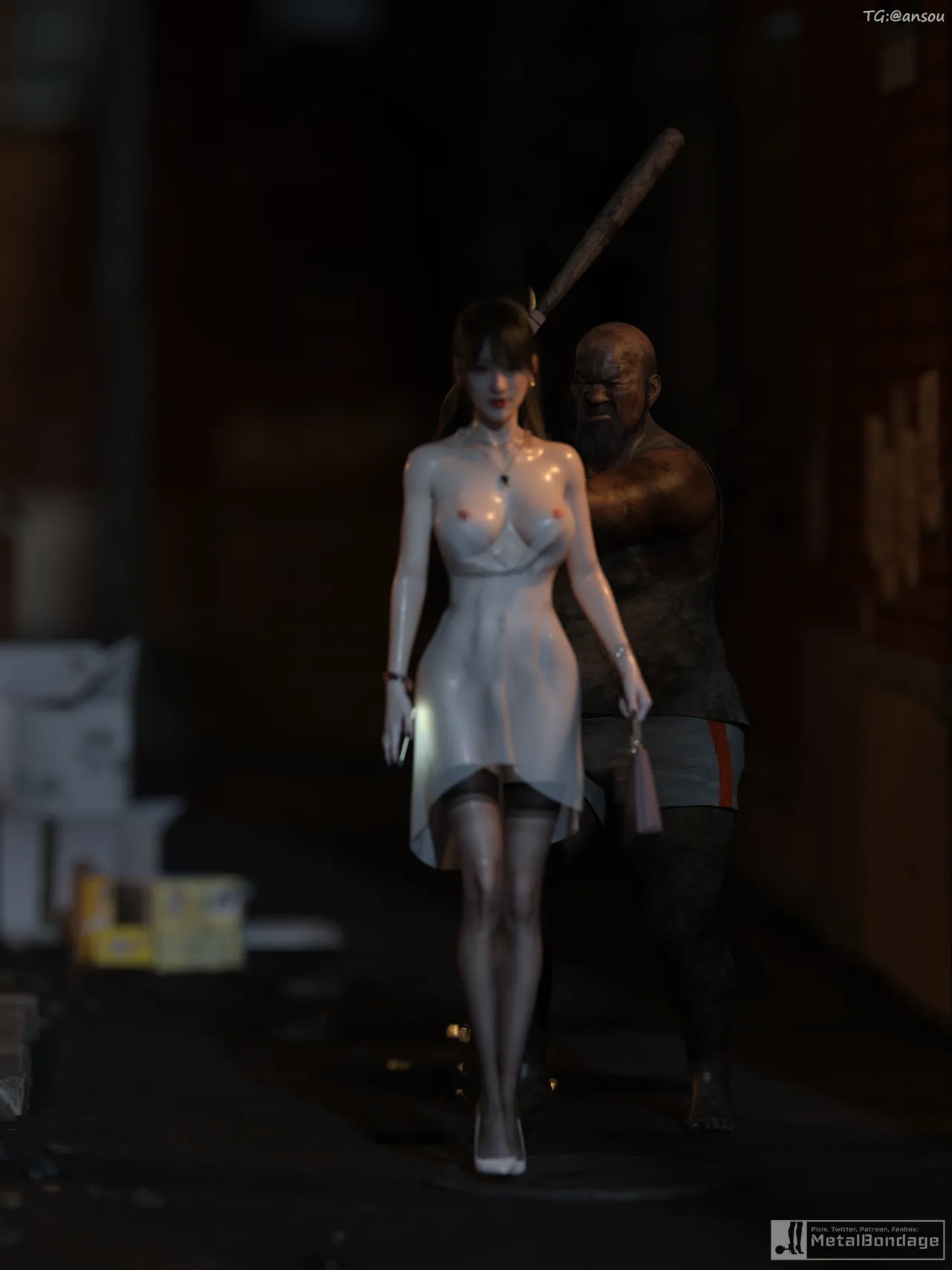 [MetalBondage] Imprisoned Forever 永远的监禁 1-8 numero di immagine  8