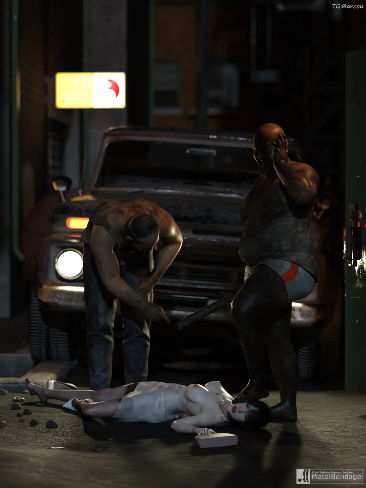 [MetalBondage] Imprisoned Forever 永远的监禁 1-8 numero di immagine  18