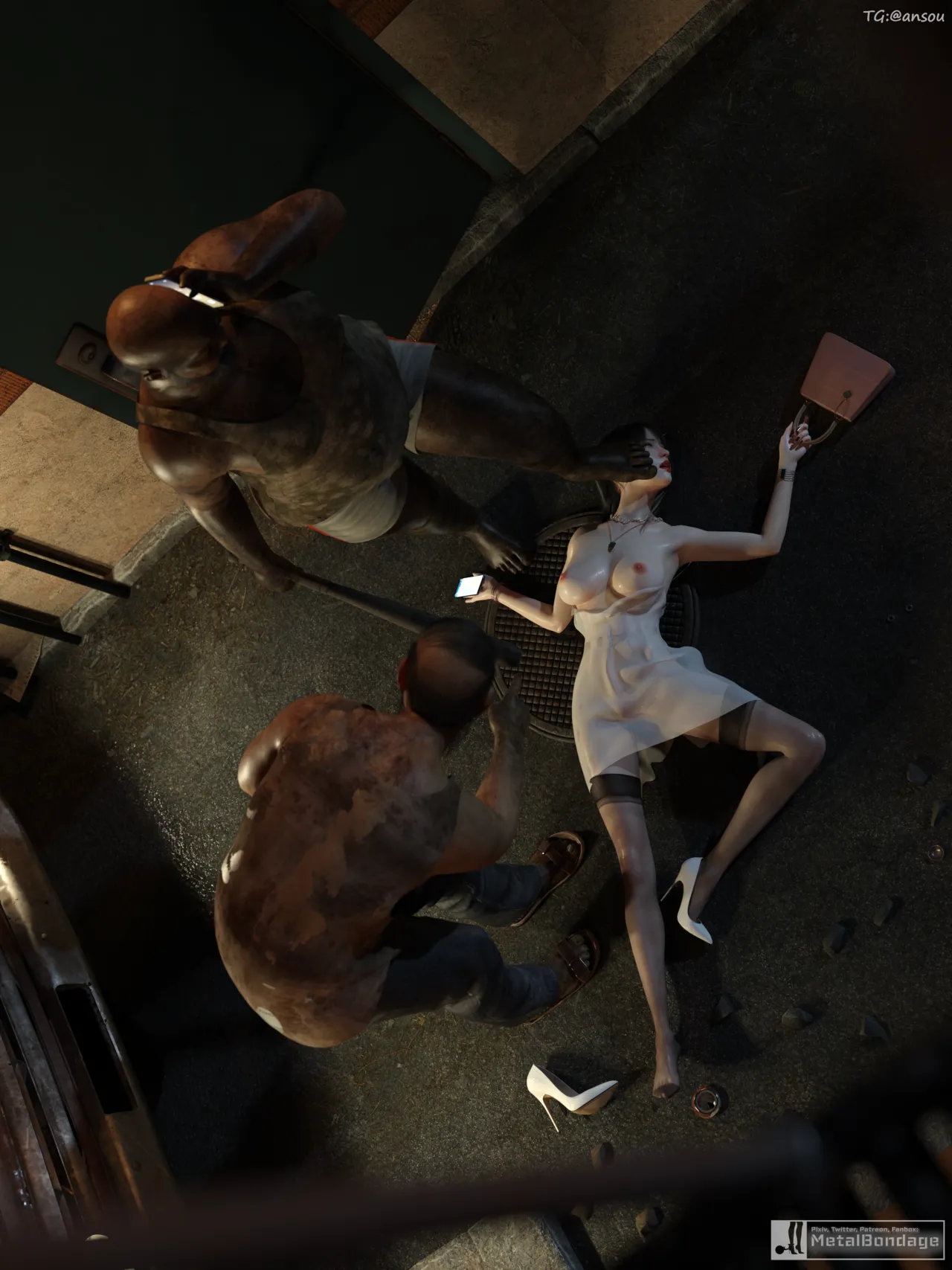 [MetalBondage] Imprisoned Forever 永远的监禁 1-8 numero di immagine  21