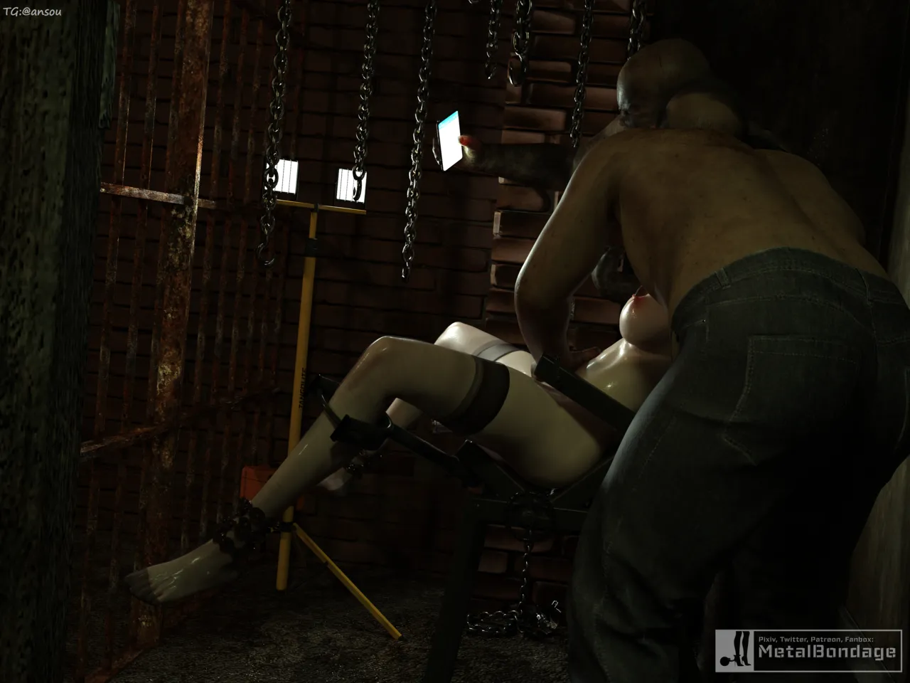 [MetalBondage] Imprisoned Forever 永远的监禁 1-8 numero di immagine  32