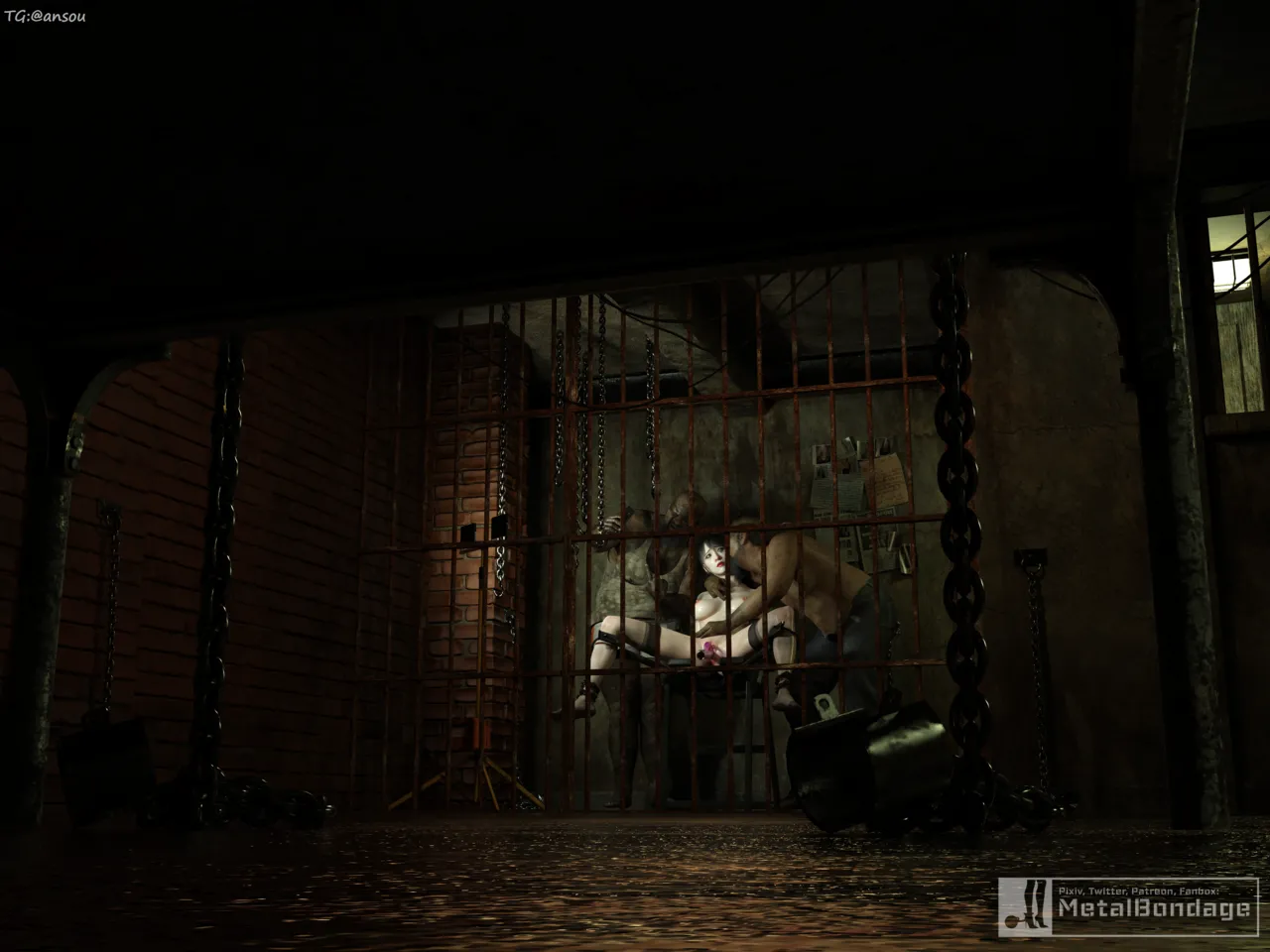 [MetalBondage] Imprisoned Forever 永远的监禁 1-8 numero di immagine  46
