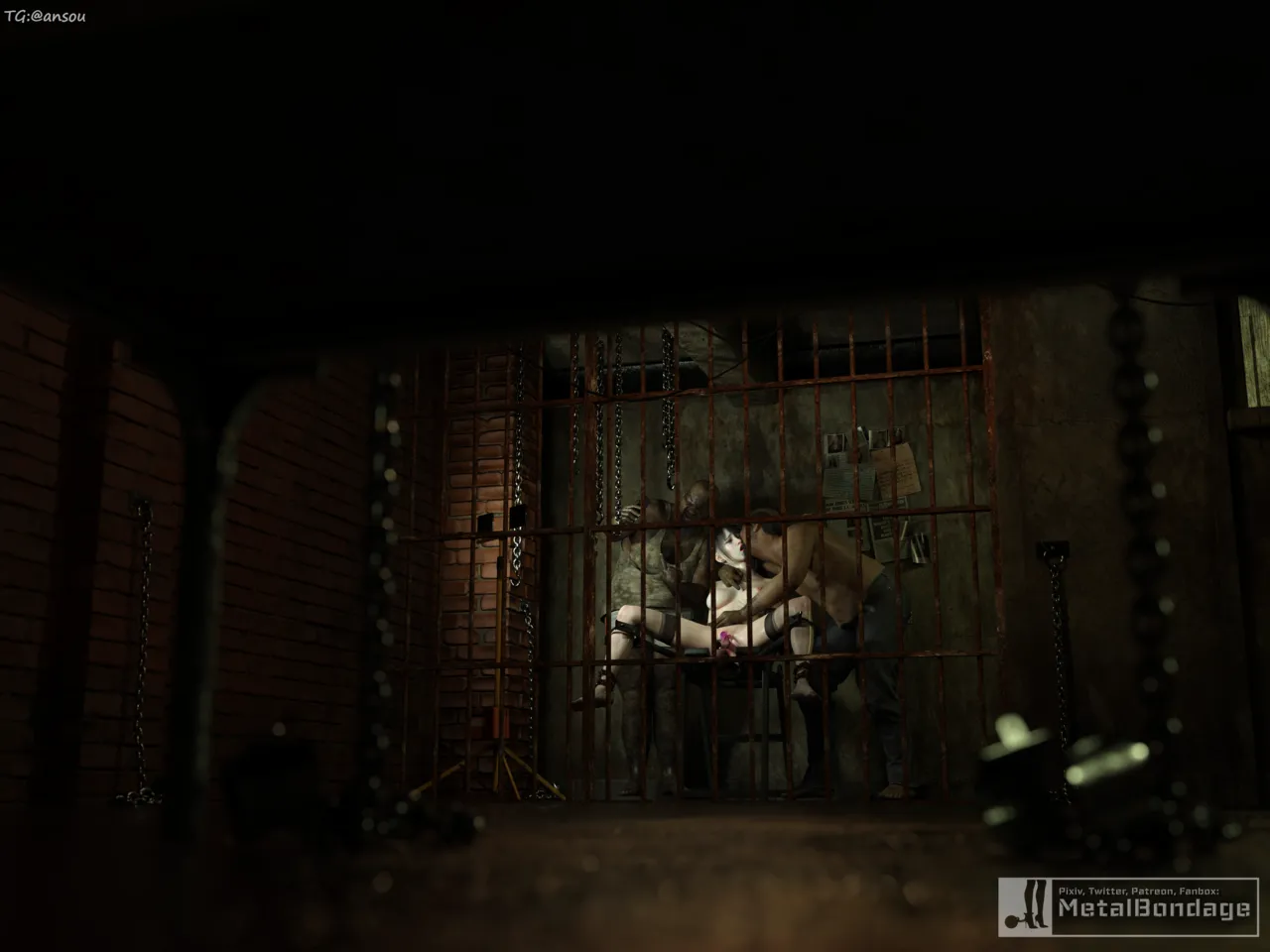 [MetalBondage] Imprisoned Forever 永远的监禁 1-8 numero di immagine  48