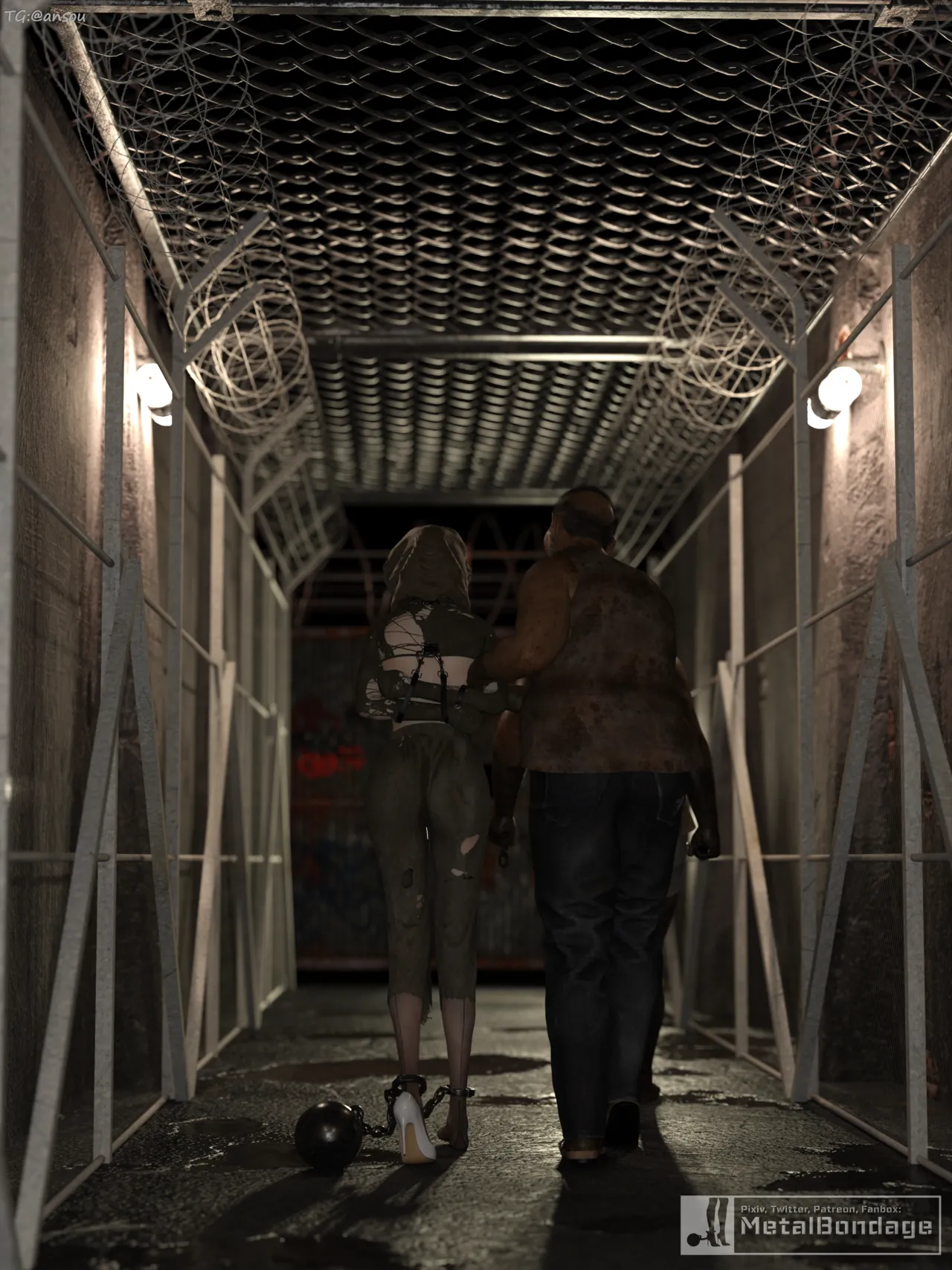 [MetalBondage] Imprisoned Forever 永远的监禁 1-8 numero di immagine  50