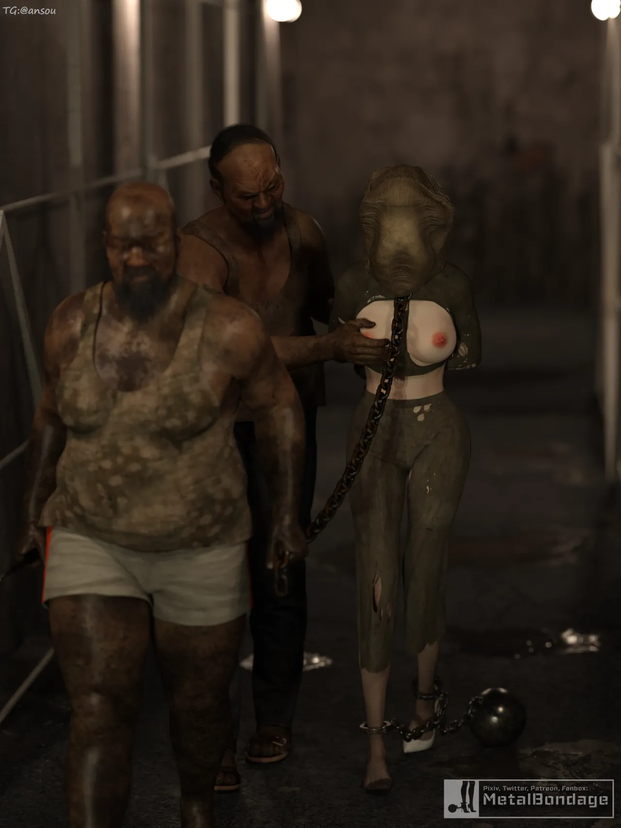 [MetalBondage] Imprisoned Forever 永远的监禁 1-8 numero di immagine  51
