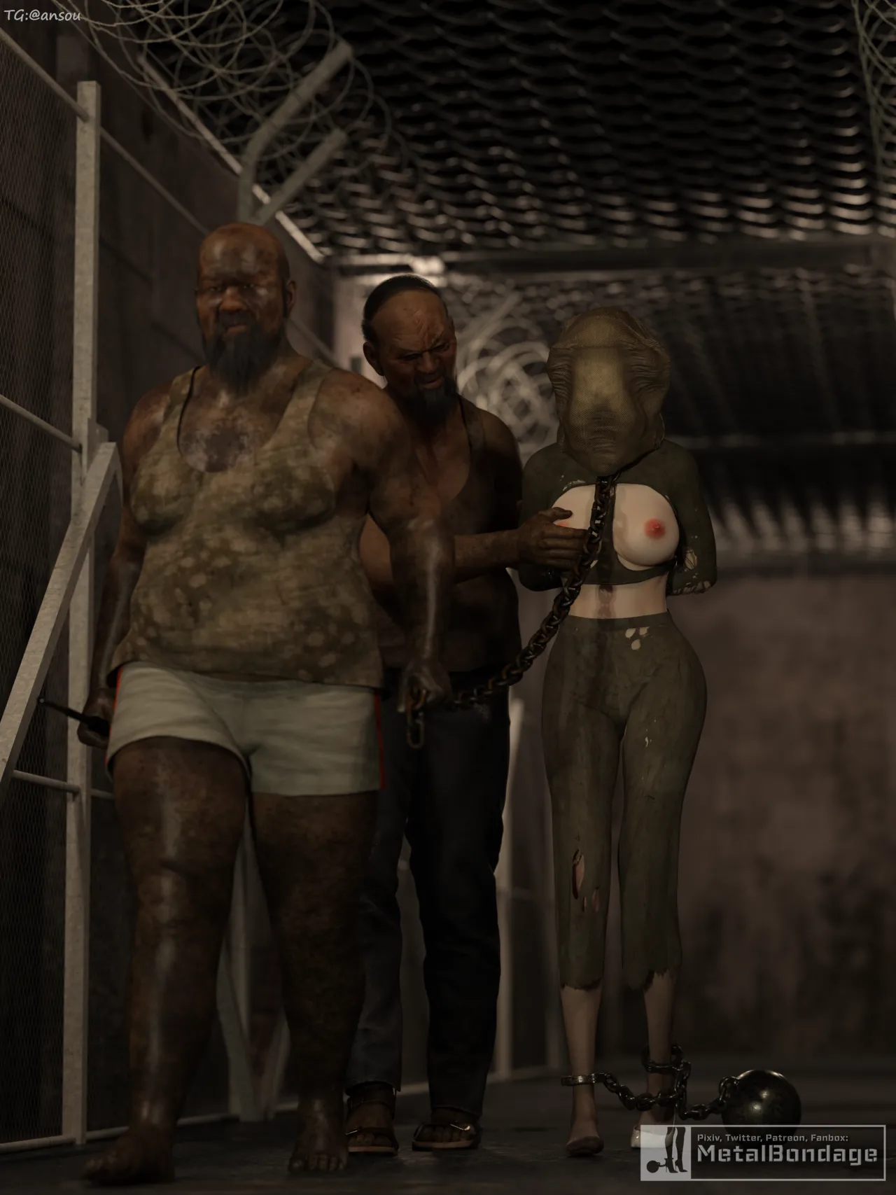 [MetalBondage] Imprisoned Forever 永远的监禁 1-8 numero di immagine  58