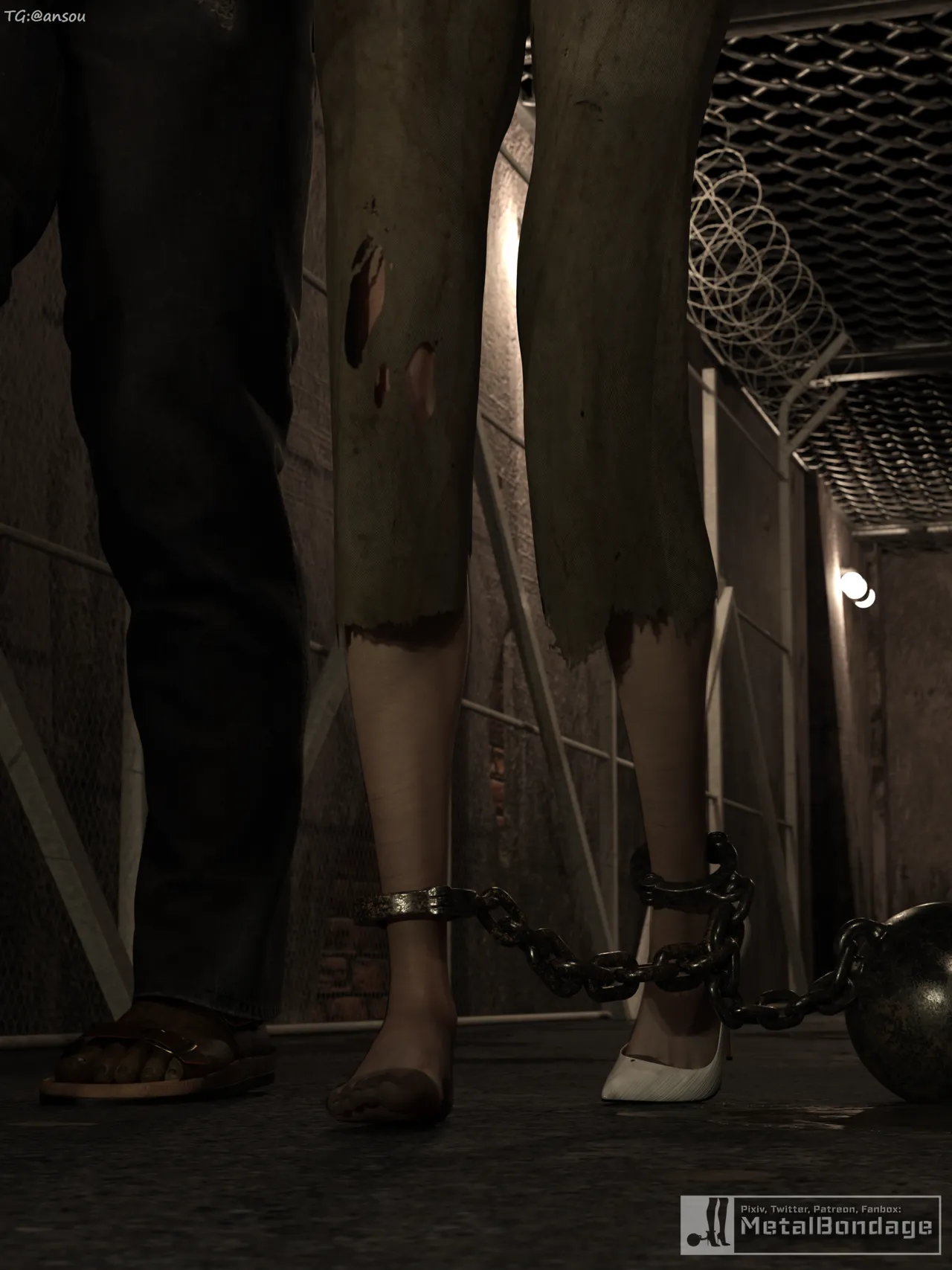 [MetalBondage] Imprisoned Forever 永远的监禁 1-8 numero di immagine  60