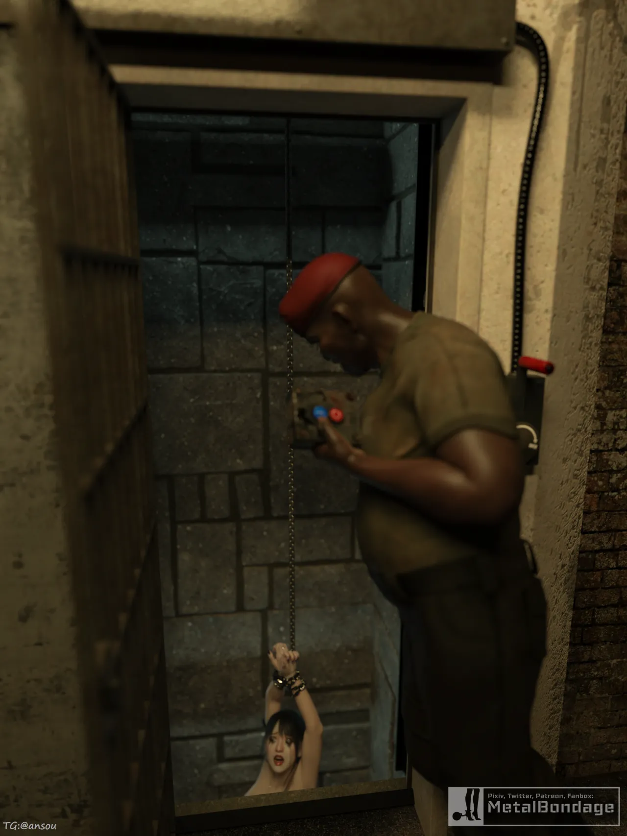 [MetalBondage] Imprisoned Forever 永远的监禁 1-8 numero di immagine  80