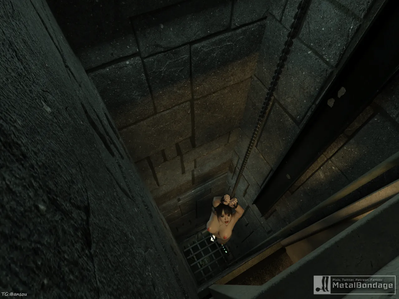 [MetalBondage] Imprisoned Forever 永远的监禁 1-8 numero di immagine  92