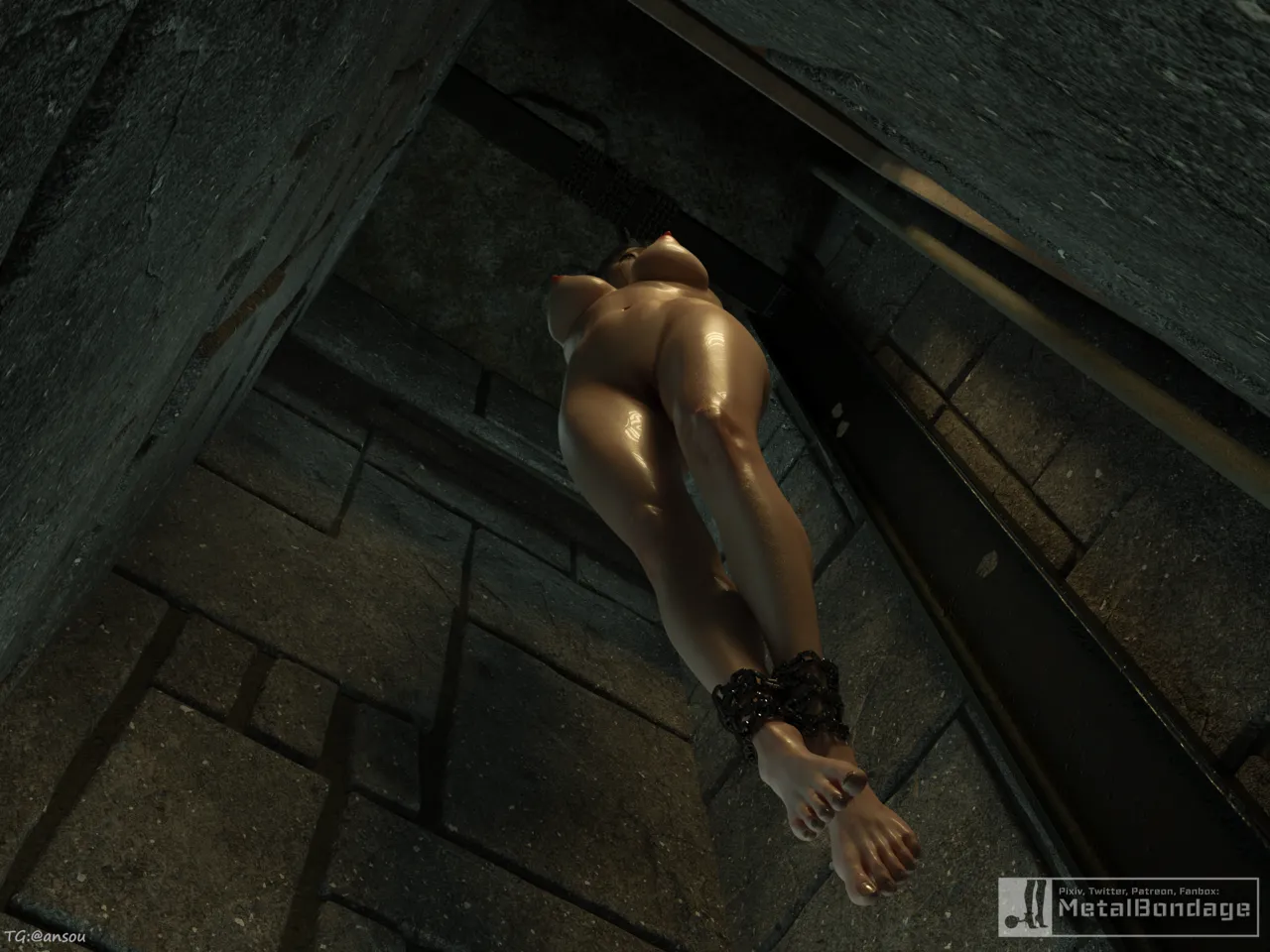 [MetalBondage] Imprisoned Forever 永远的监禁 1-8 numero di immagine  94