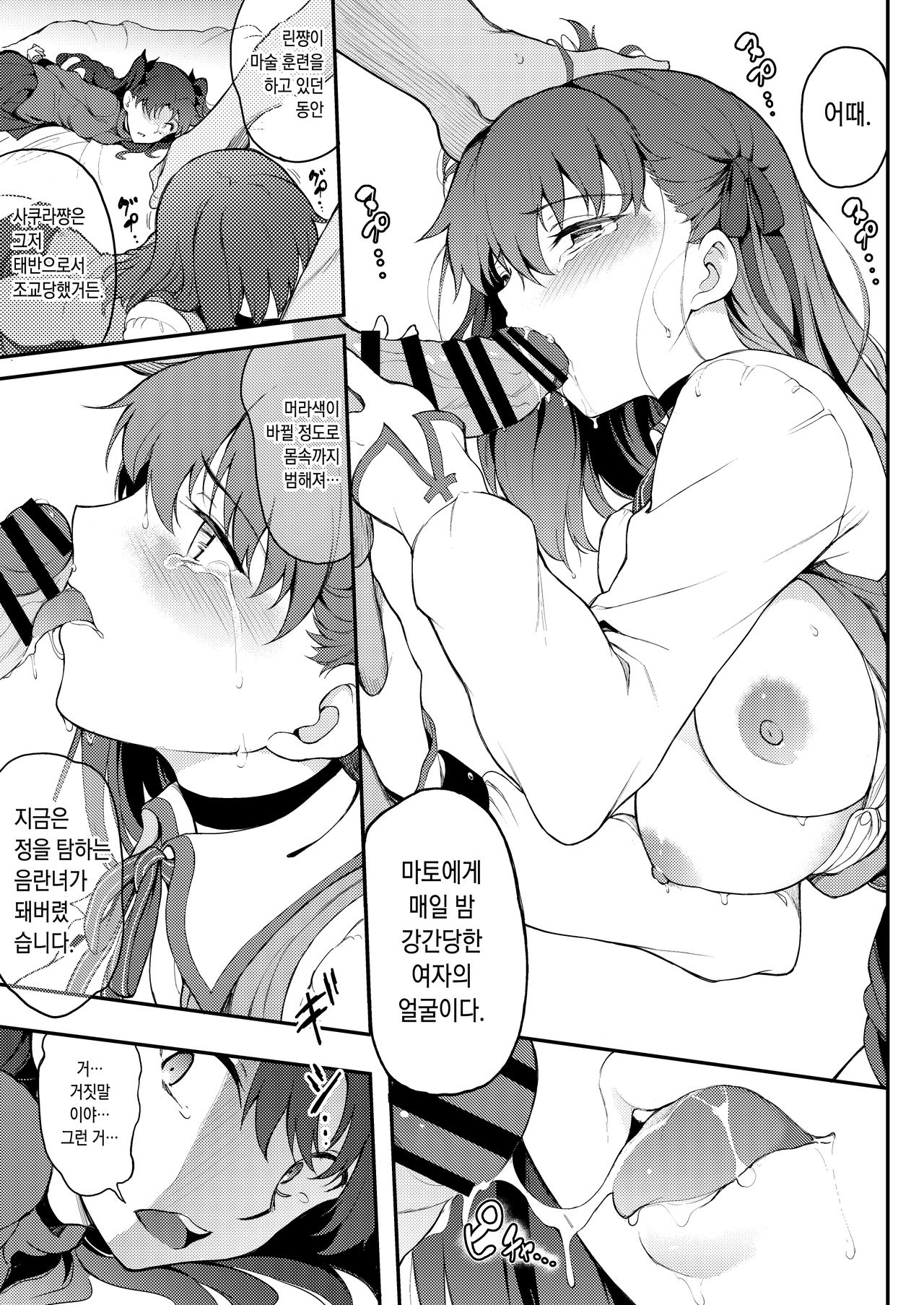 [Kyockchokyock (Kyockcho)] Tohsaka Shimai Ryoujoku [Digital] [Korean] Bildnummer 17