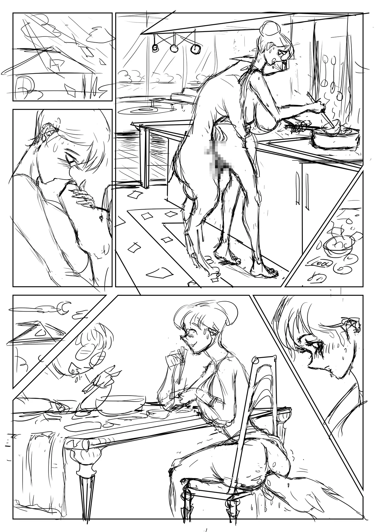 [ANTE90] 雌犬 female dog NTR (daily life 夏日番外) 图片编号 1