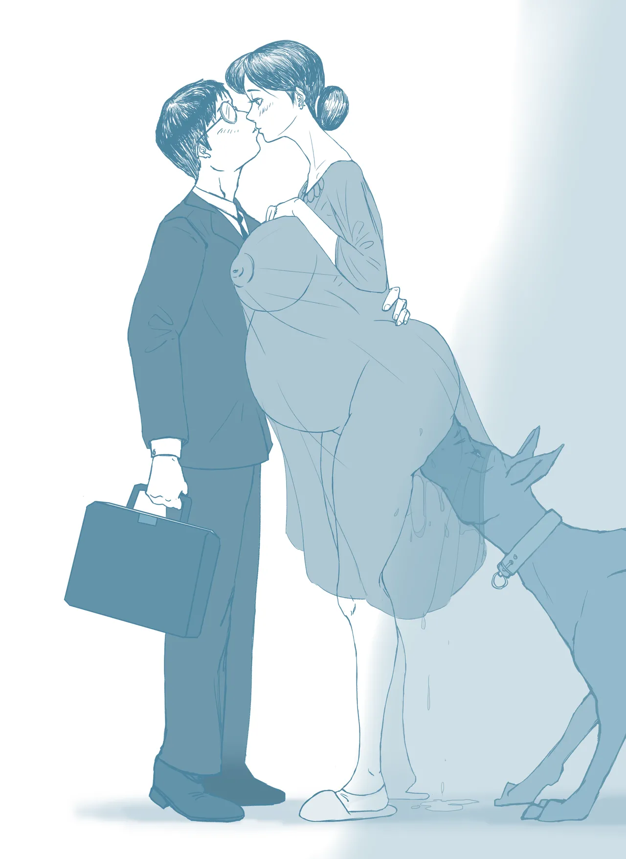 [ANTE90] 雌犬 female dog NTR (daily life 夏日番外) 图片编号 8