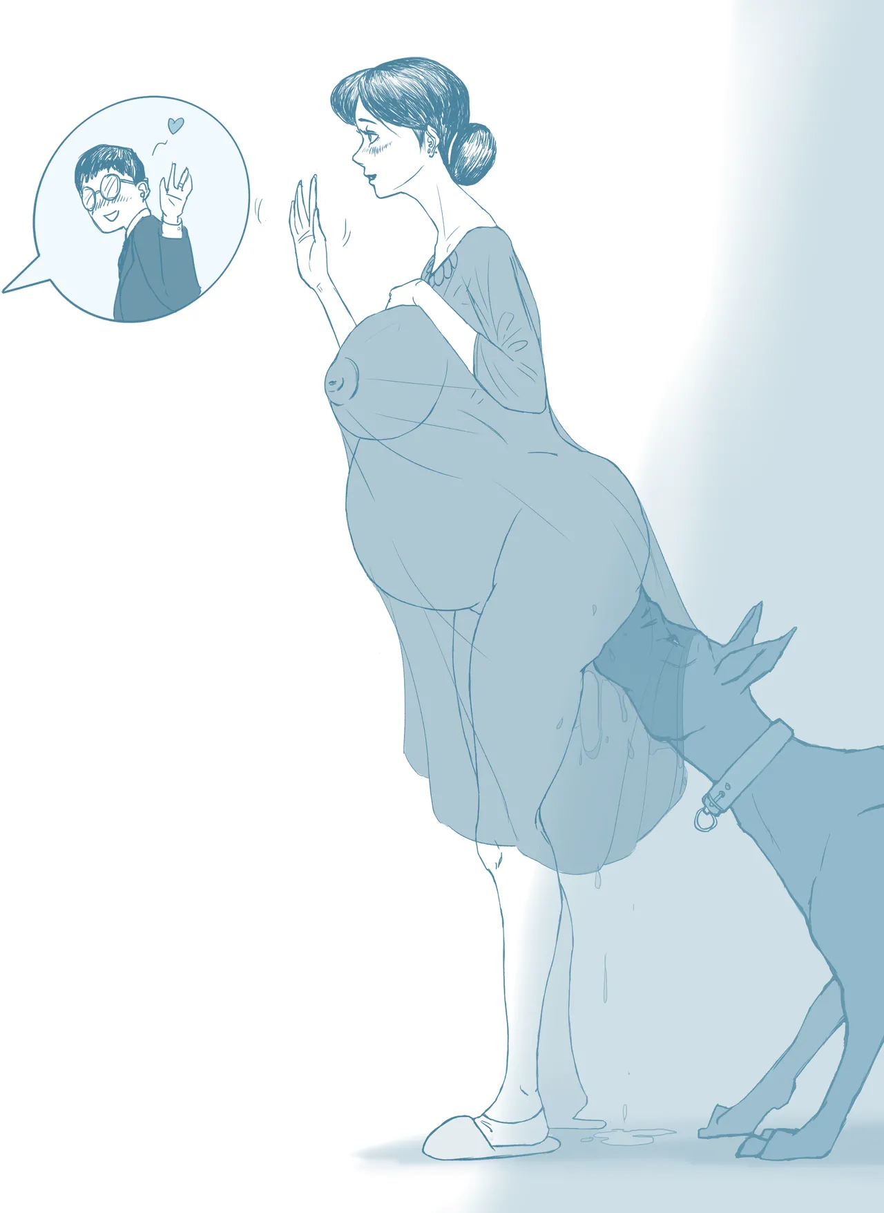 [ANTE90] 雌犬 female dog NTR (daily life 夏日番外) 图片编号 9