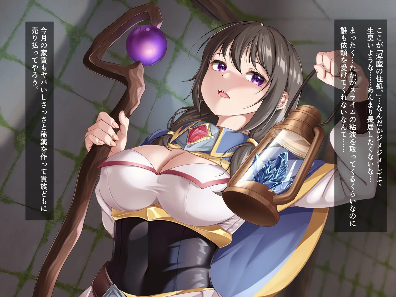 [Gensou no Yume] Ero slime dungeon ～slime sozai wo torini kitahazuga kairakuduke ni saremashita～ image number 2