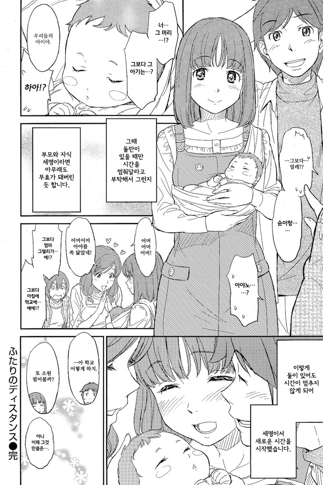 [Naruko Hanaharu] Futari no Distance | 둘의 디스턴스  (COMIC Kairakuten 2012-02) [Korean] image number 28