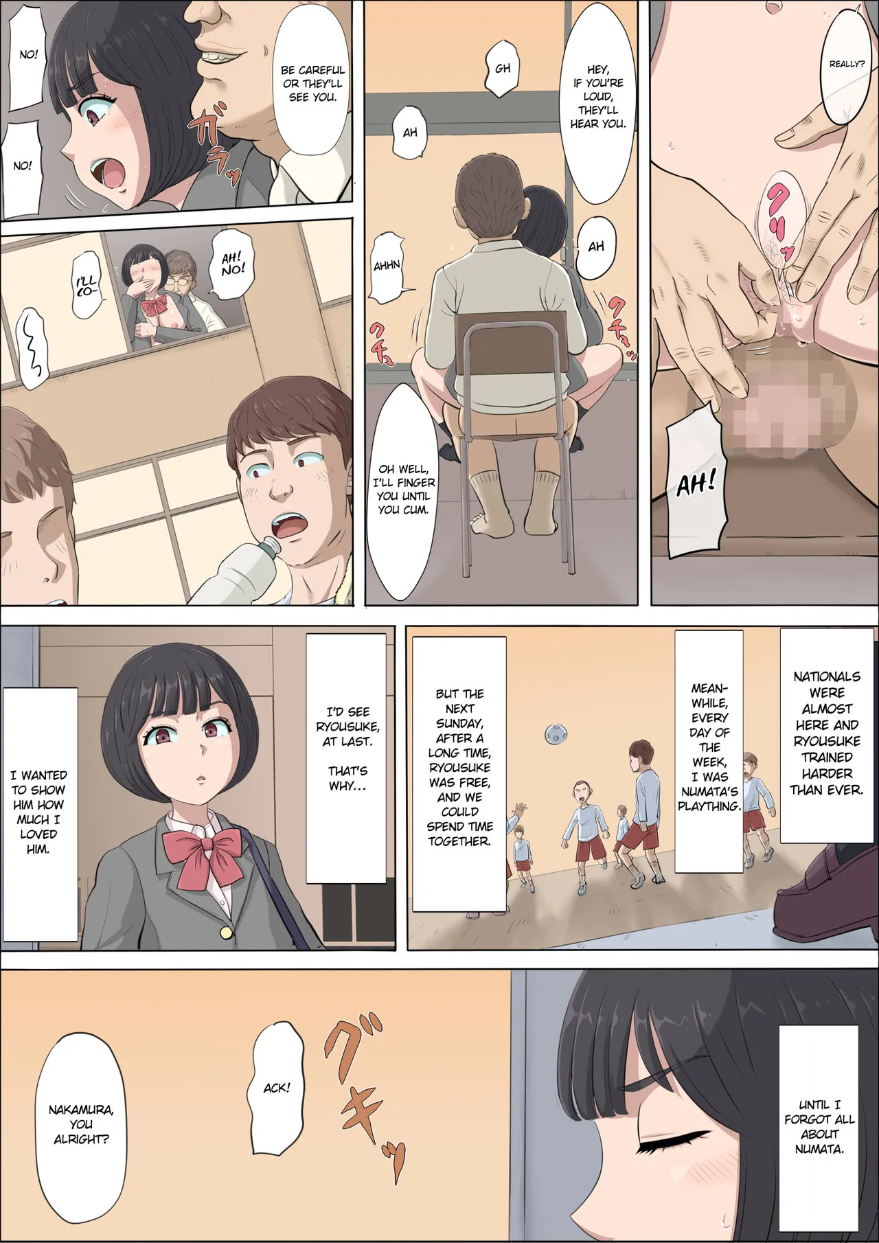 [Cotton House] Mahiru to Numata ~Wana ni Hamerareta Kanojo 2~ | Mahiru and Numata ~The Girl Who Fell into a Trap 2~ [English] image number 15