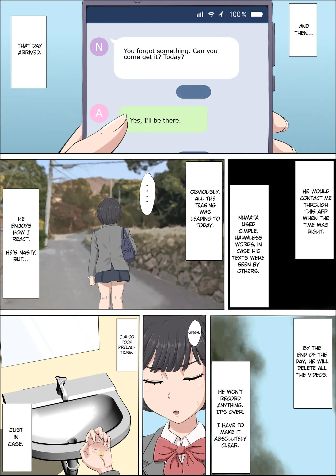 [Cotton House] Mahiru to Numata ~Wana ni Hamerareta Kanojo 2~ | Mahiru and Numata ~The Girl Who Fell into a Trap 2~ [English] image number 18