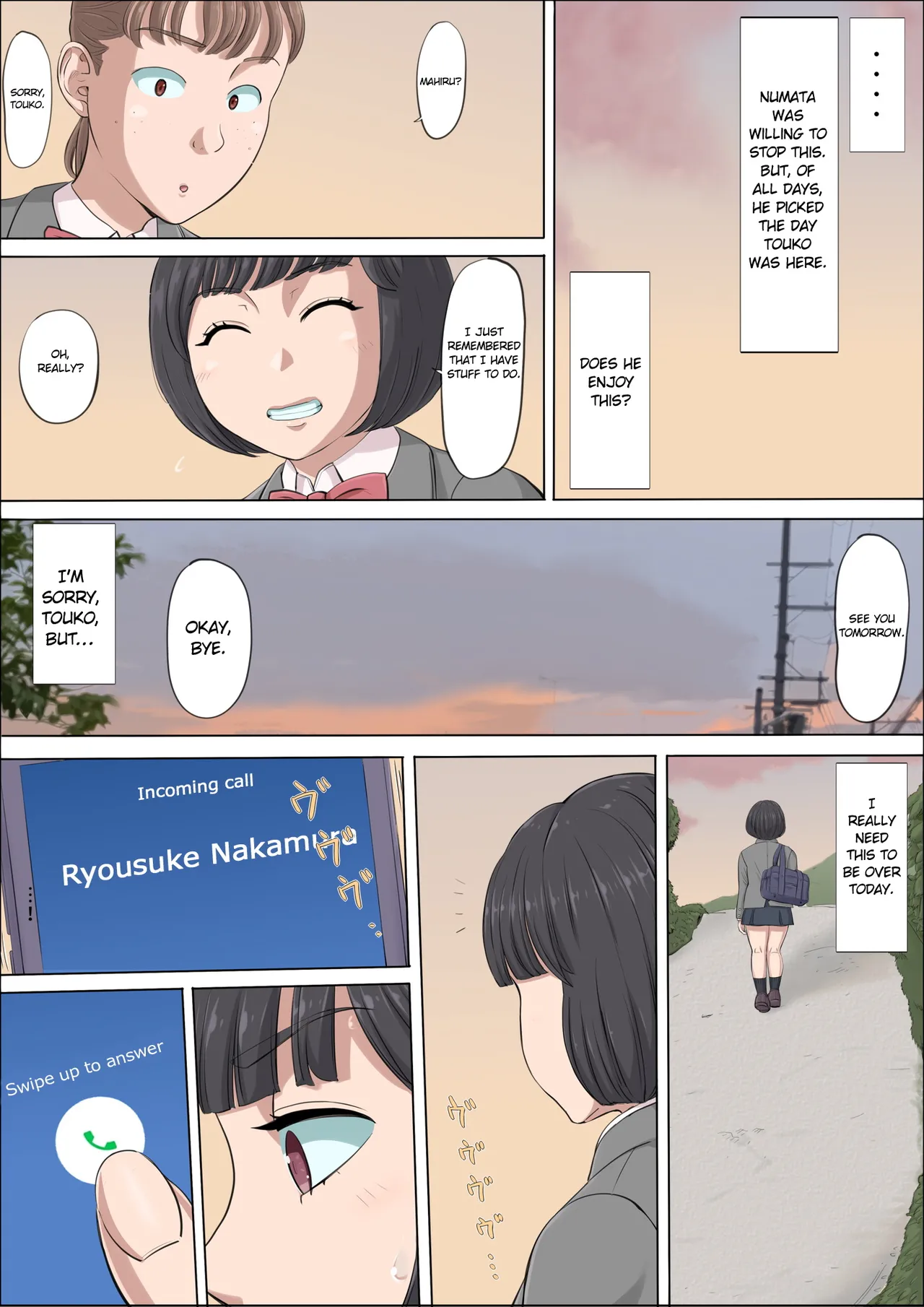 [Cotton House] Mahiru to Numata ~Wana ni Hamerareta Kanojo 2~ | Mahiru and Numata ~The Girl Who Fell into a Trap 2~ [English] image number 26