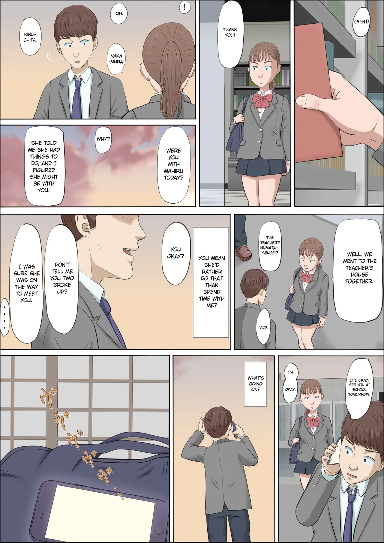 [Cotton House] Mahiru to Numata ~Wana ni Hamerareta Kanojo 2~ | Mahiru and Numata ~The Girl Who Fell into a Trap 2~ [English] image number 39