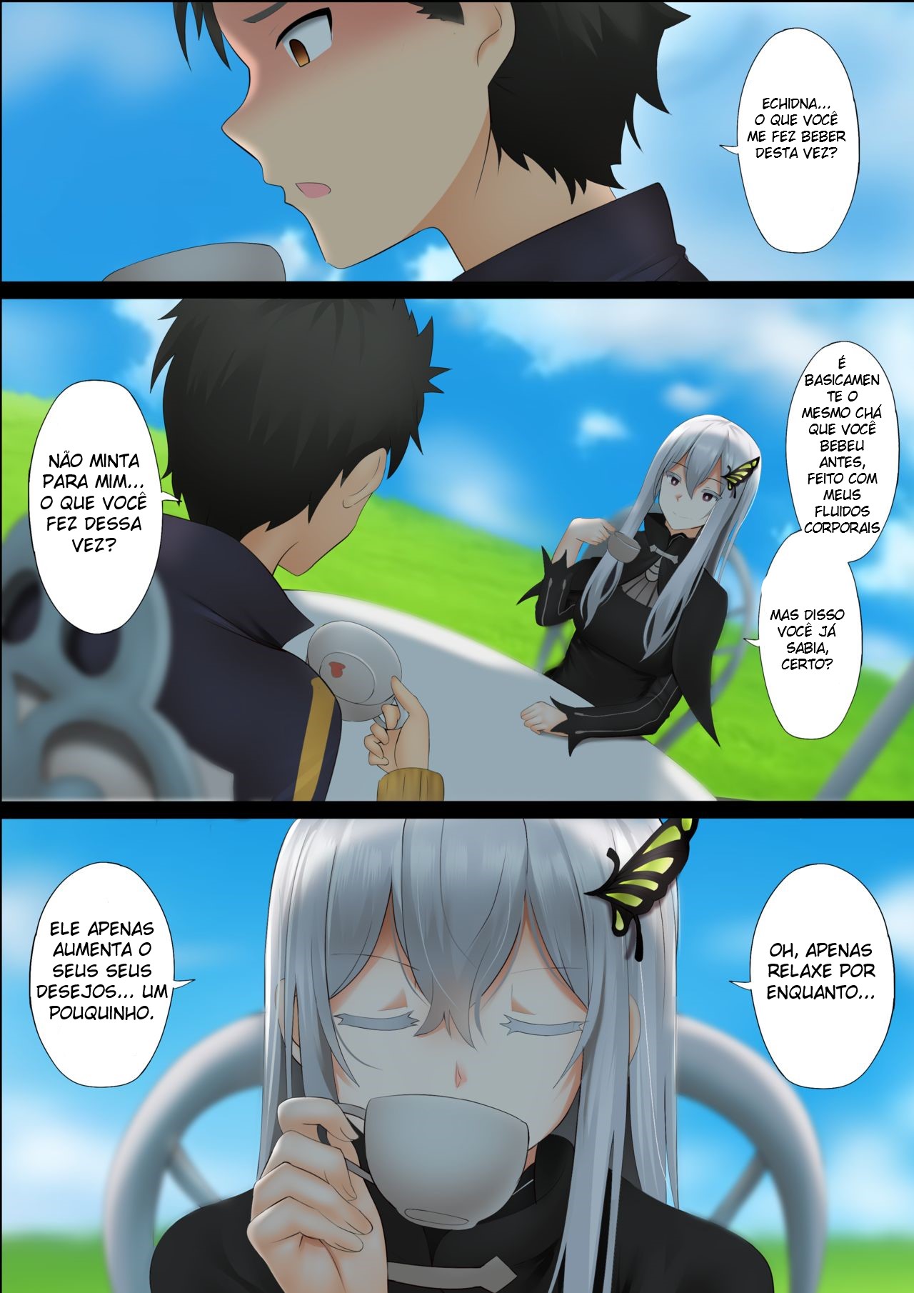 [Ginhaha] Echidna (Re:Zero kara Hajimeru Isekai Seikatsu) [Portuguese-BR] [Sugiora] image number 2