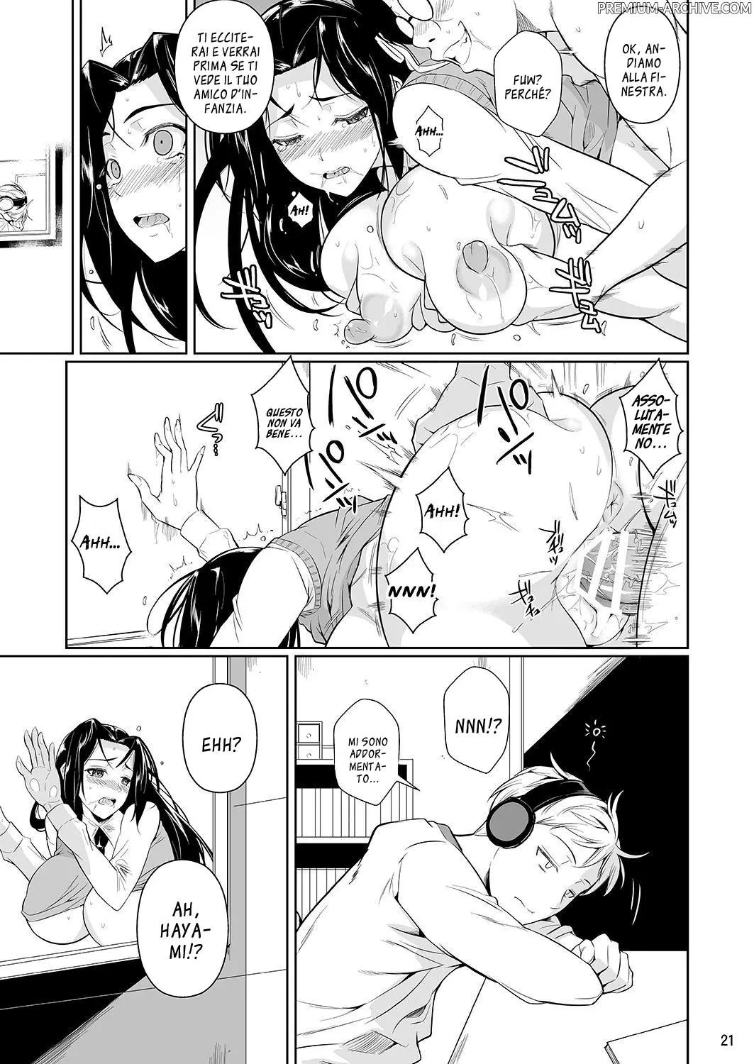 [Shoot The Moon (Fuetakishi)] Hayami-san wa Me ga Mienai | Un aiuto speciale 1-2 [Italian] 图片编号 22