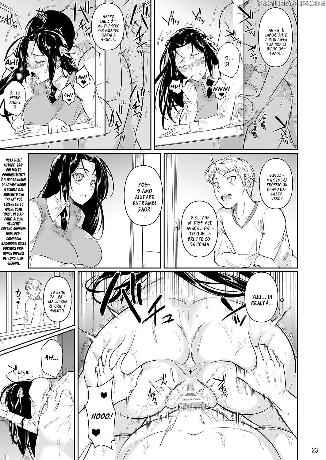 [Shoot The Moon (Fuetakishi)] Hayami-san wa Me ga Mienai | Un aiuto speciale 1-2 [Italian] 图片编号 24